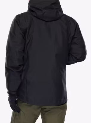 Regenjacke Arcteryx Alpha SV Jacket - 24k black