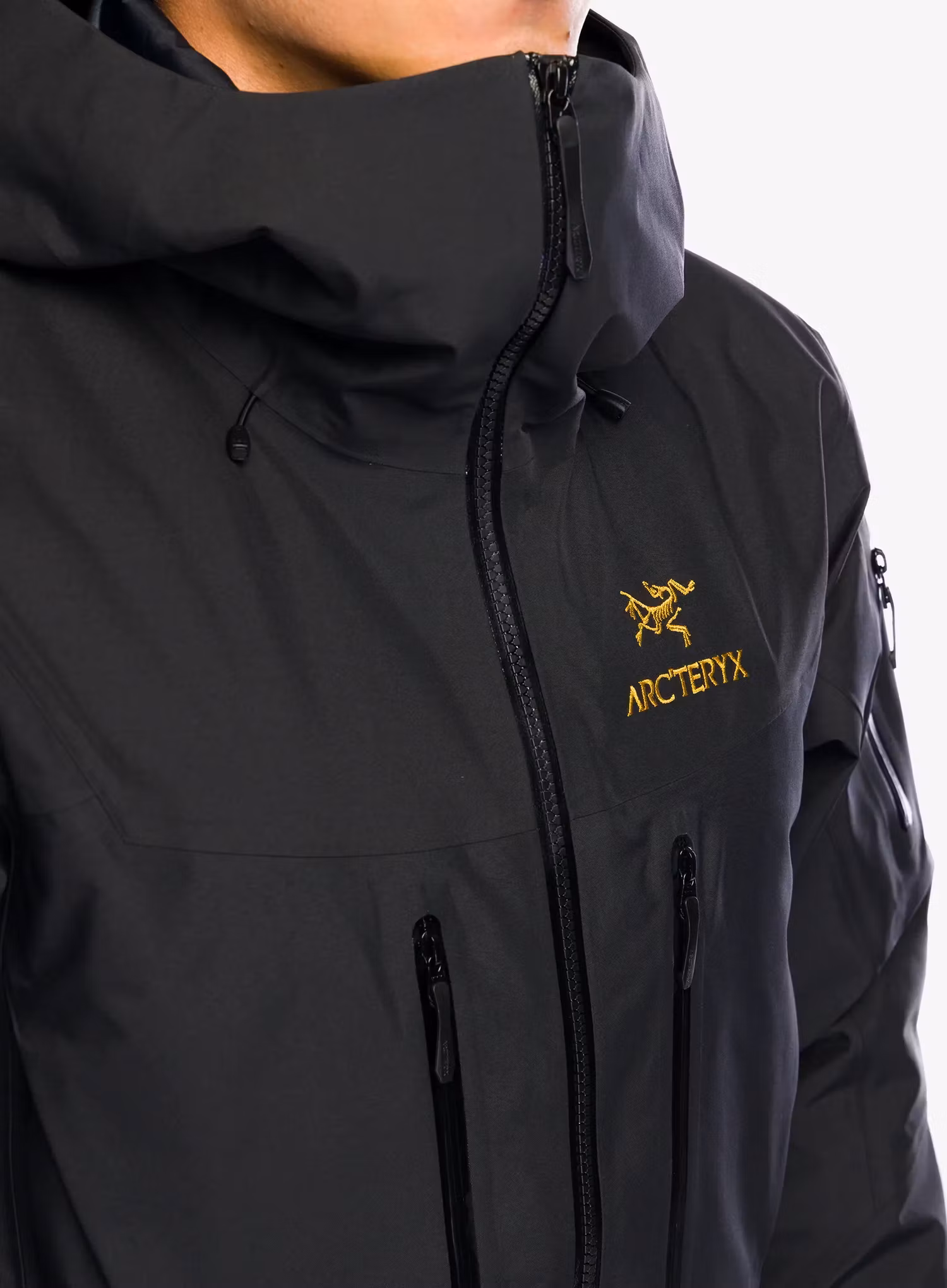 Regenjacke Arcteryx Alpha SV Jacket - 24k black | 8a.de