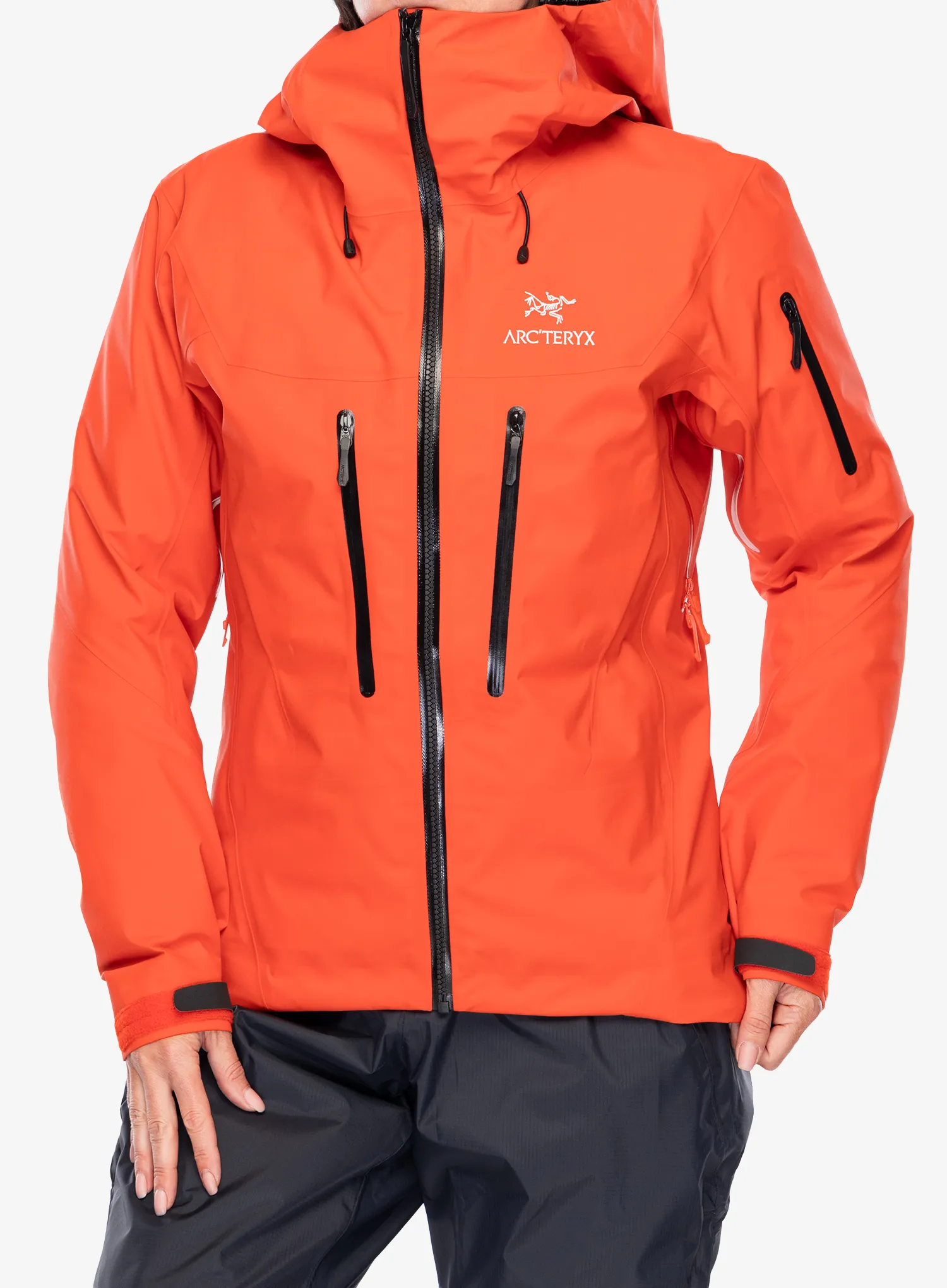 Regenjacke Damen Arcteryx Alpha SV Jacket - dynasty/blck