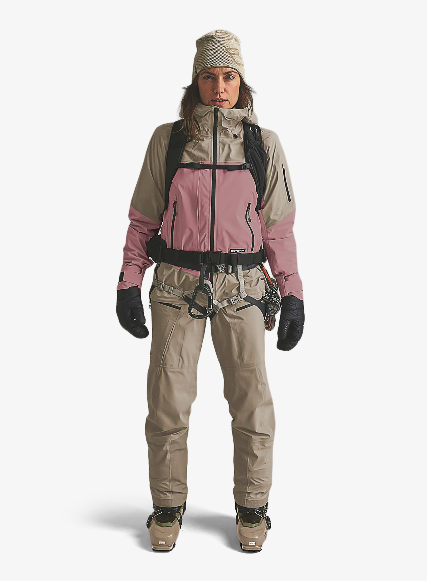 Skitourenjacke Damen Ortovox Ortler Gore-Tex Jacket - dusk rose