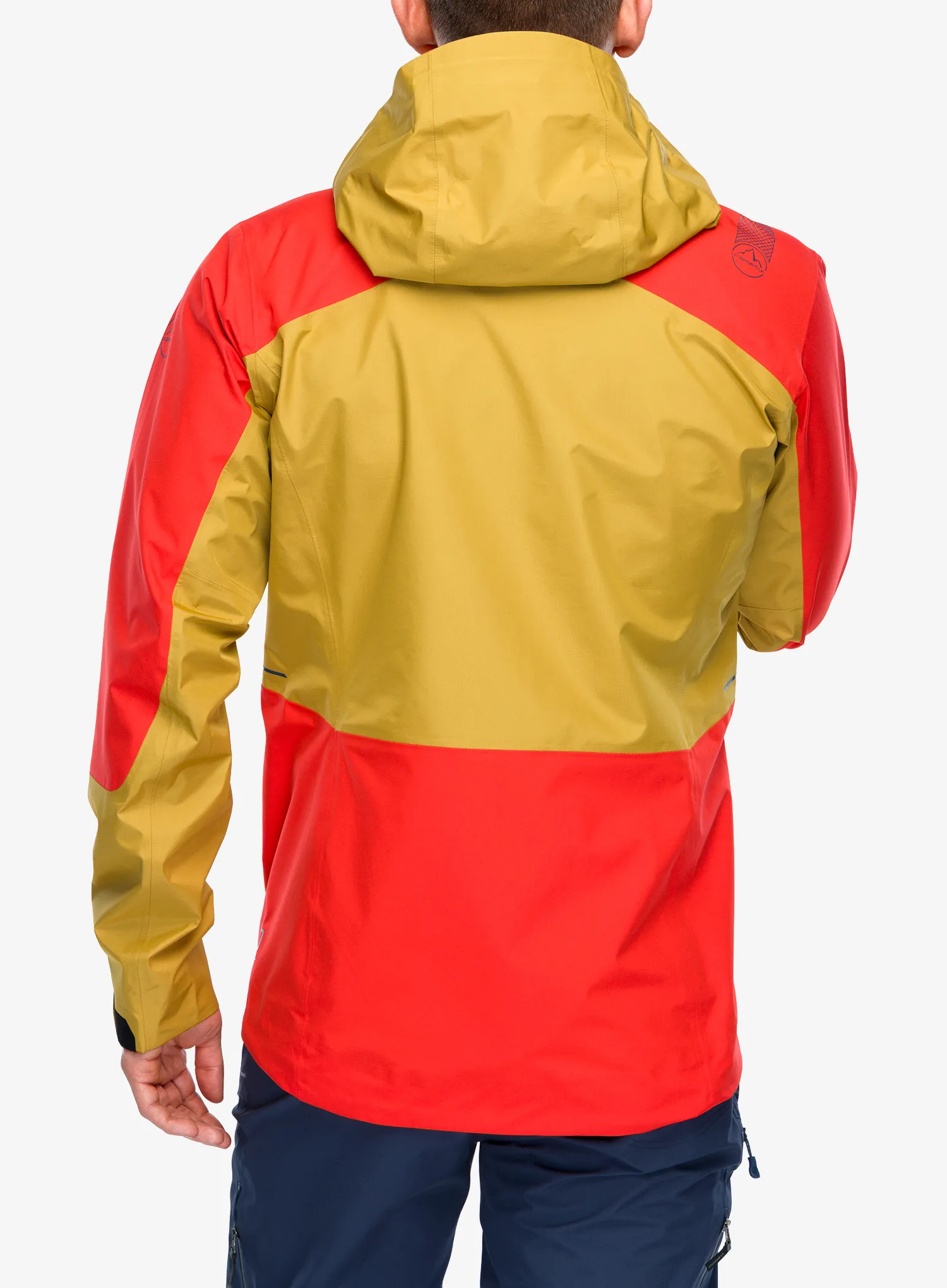 Regenjacke La Sportiva Crossridge Evo Shell Jacket - savana/mountain red