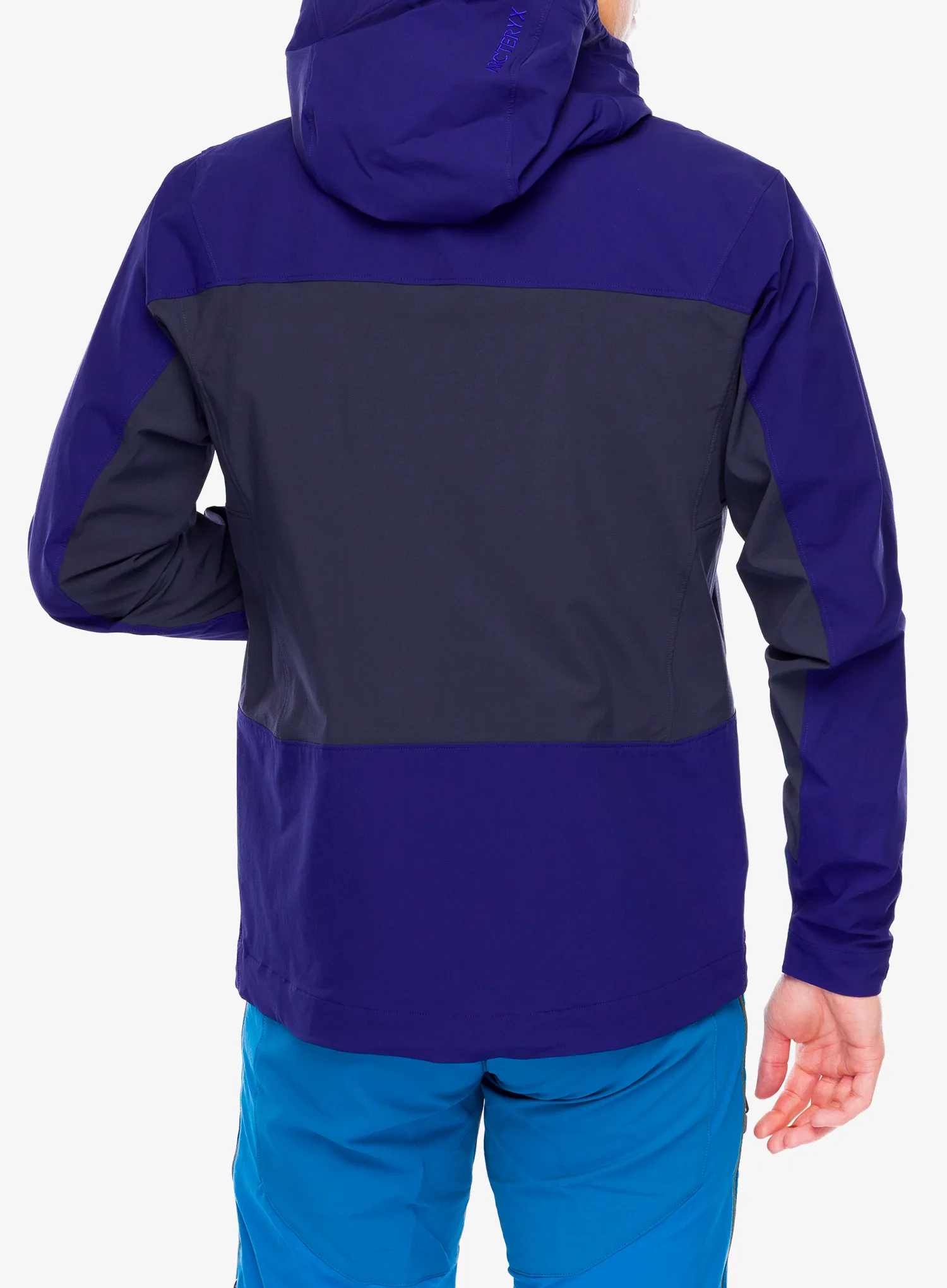 Softshelljacke Arcteryx Serratus Hoody  - soulsonic/blk sapphire