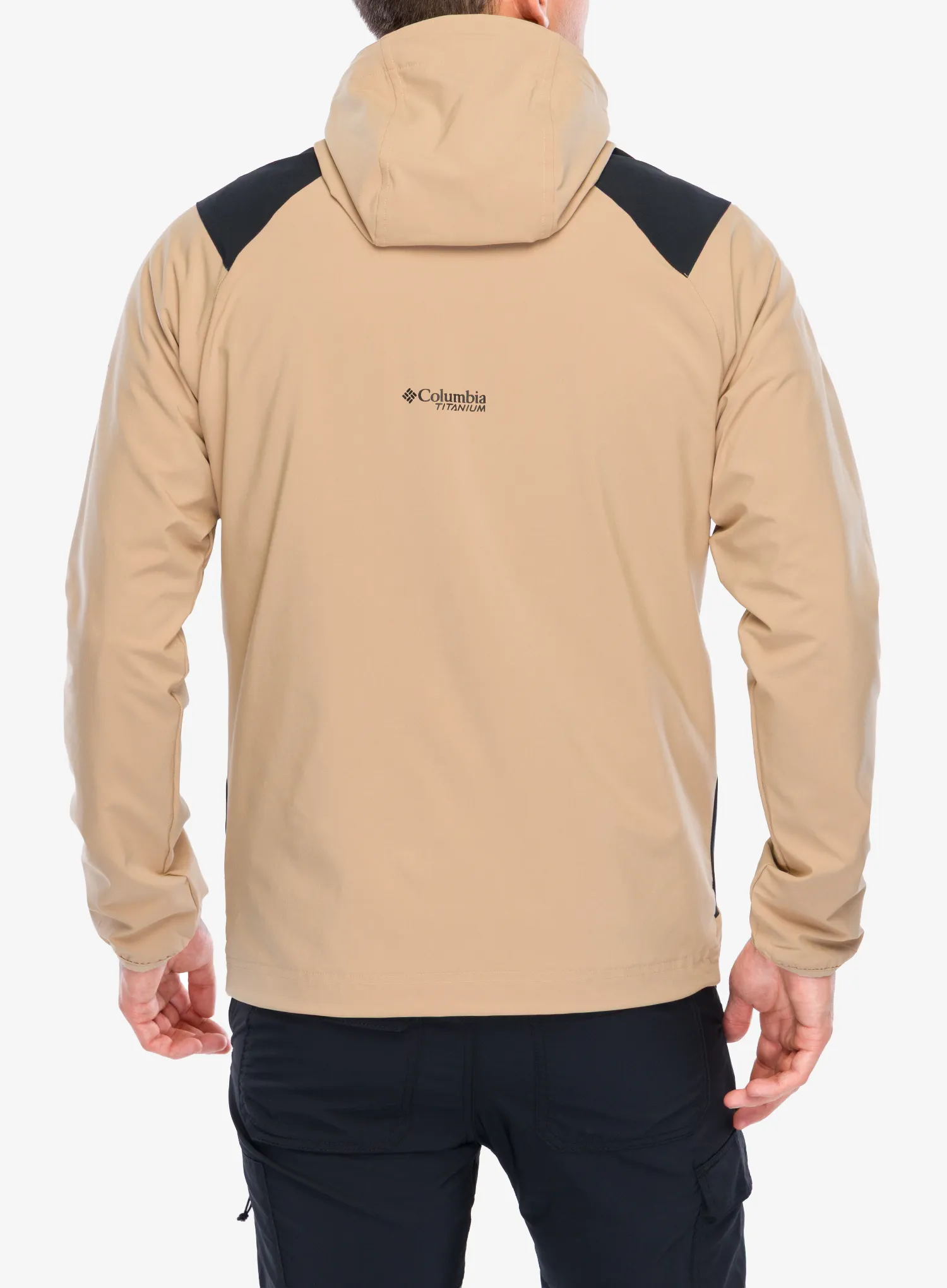 Softshelljacke Columbia Triple Canyon Hooded Jacket - canoe/black