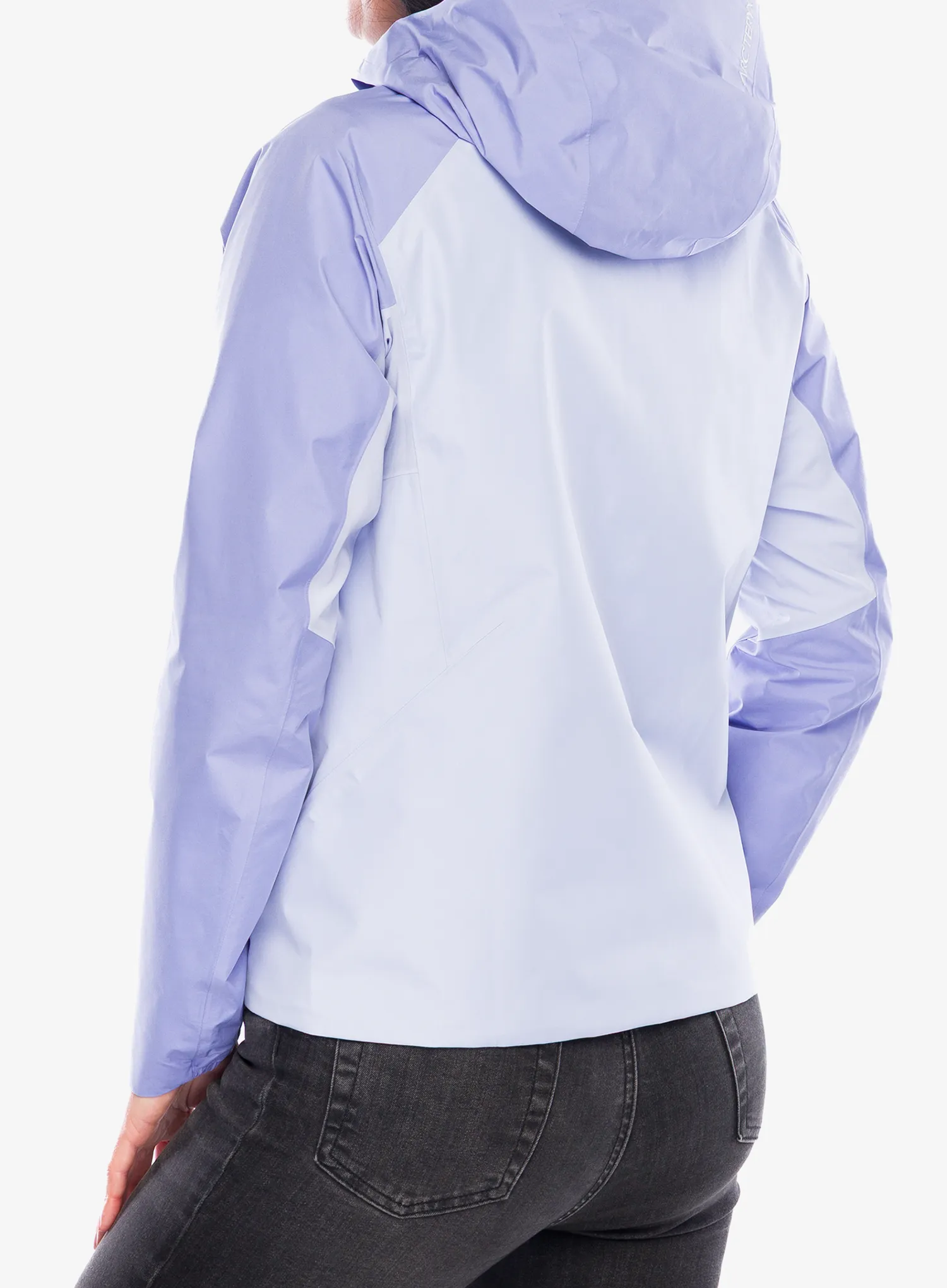 Damen Softshelljacke Arcteryx Solano Hoody - moonstone/lt moonstone