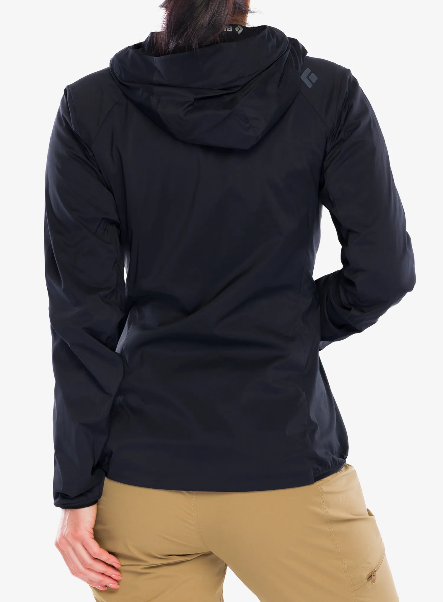 Damen Softshelljacke Black Diamond Alpine Start Insulated Hoody - blck