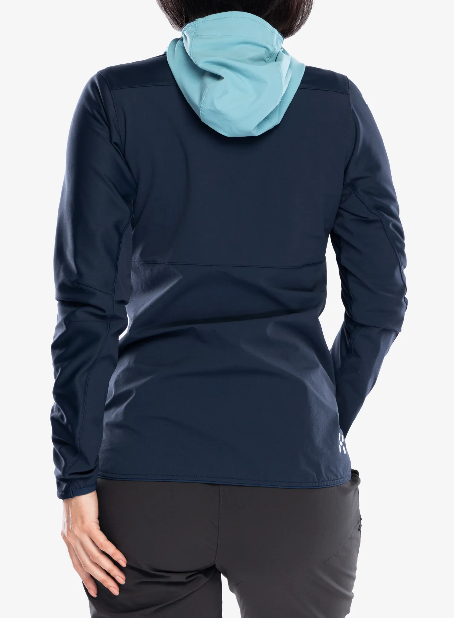 Damen Softshelljacke Haglofs L.I.M Hybrid Softshell Jacket - tarn blue/frost blue