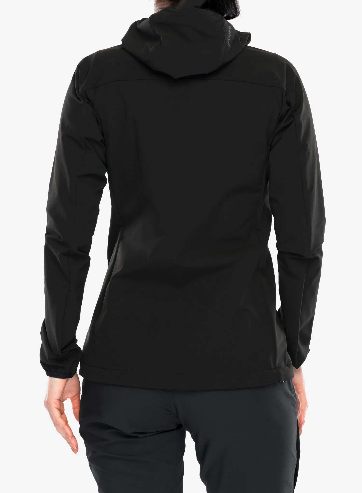 Damen Softshelljacke Haglofs Rosson Softshell Hood - true black