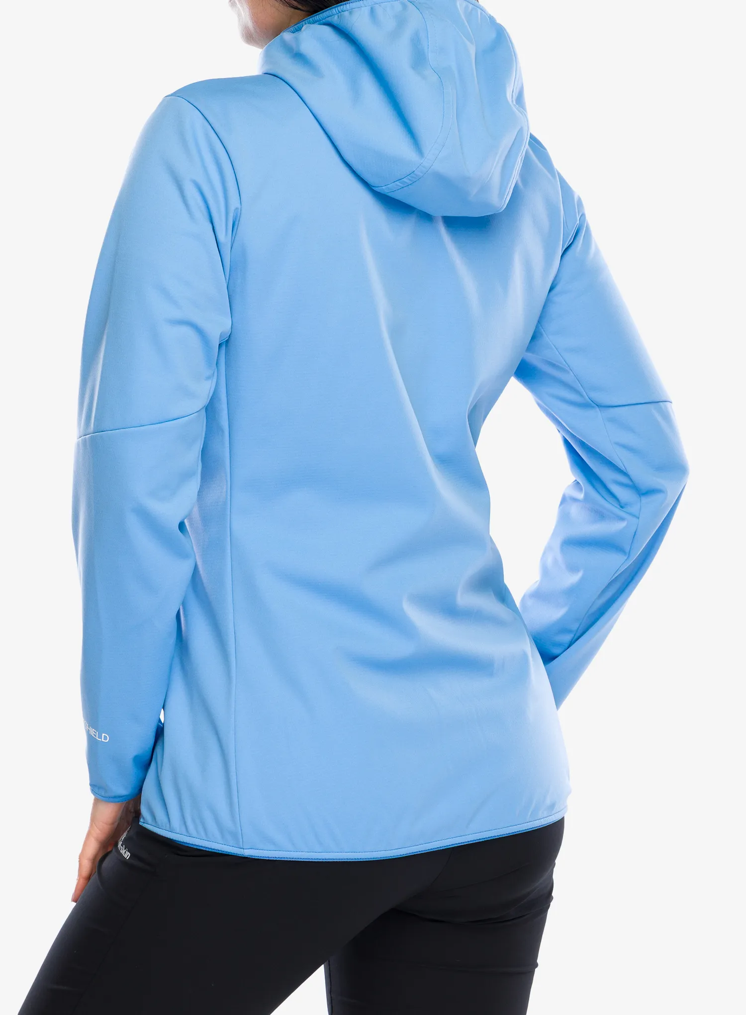 Damen Softshelljacke Jack Wolfskin Feldberg Hoody - mid blue
