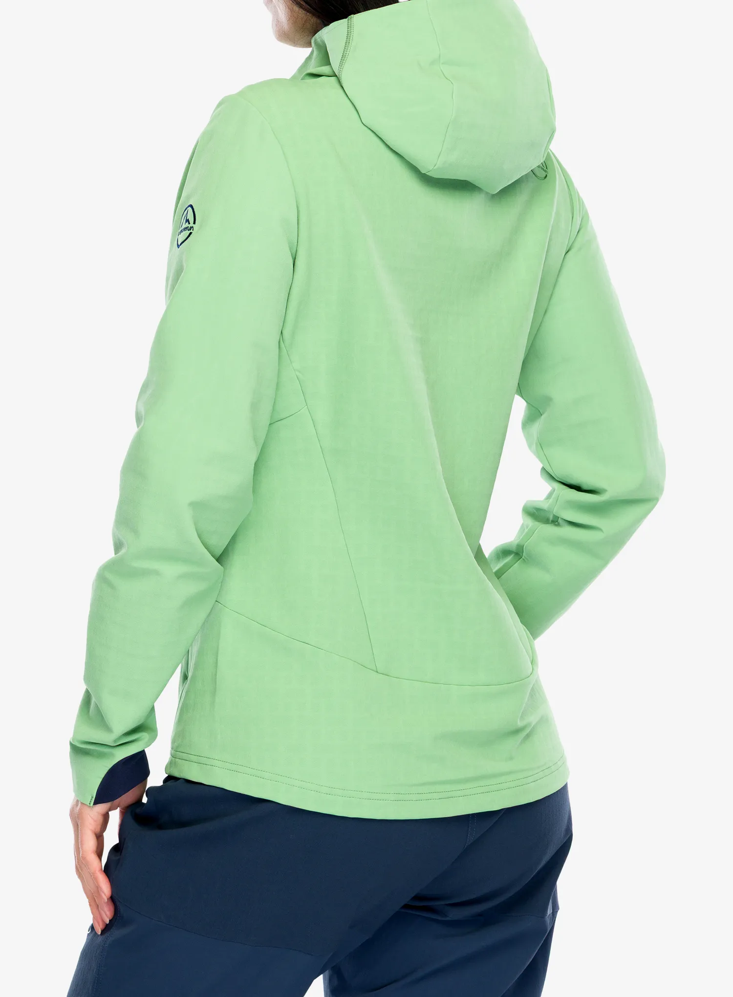 Damen Softshelljacke La Sportiva Descender Storm Jacket - aspen green/night sky