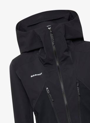 Damen Softshelljacke Mammut Aenergy Pro SO Hybrid Hooded Jacket - black