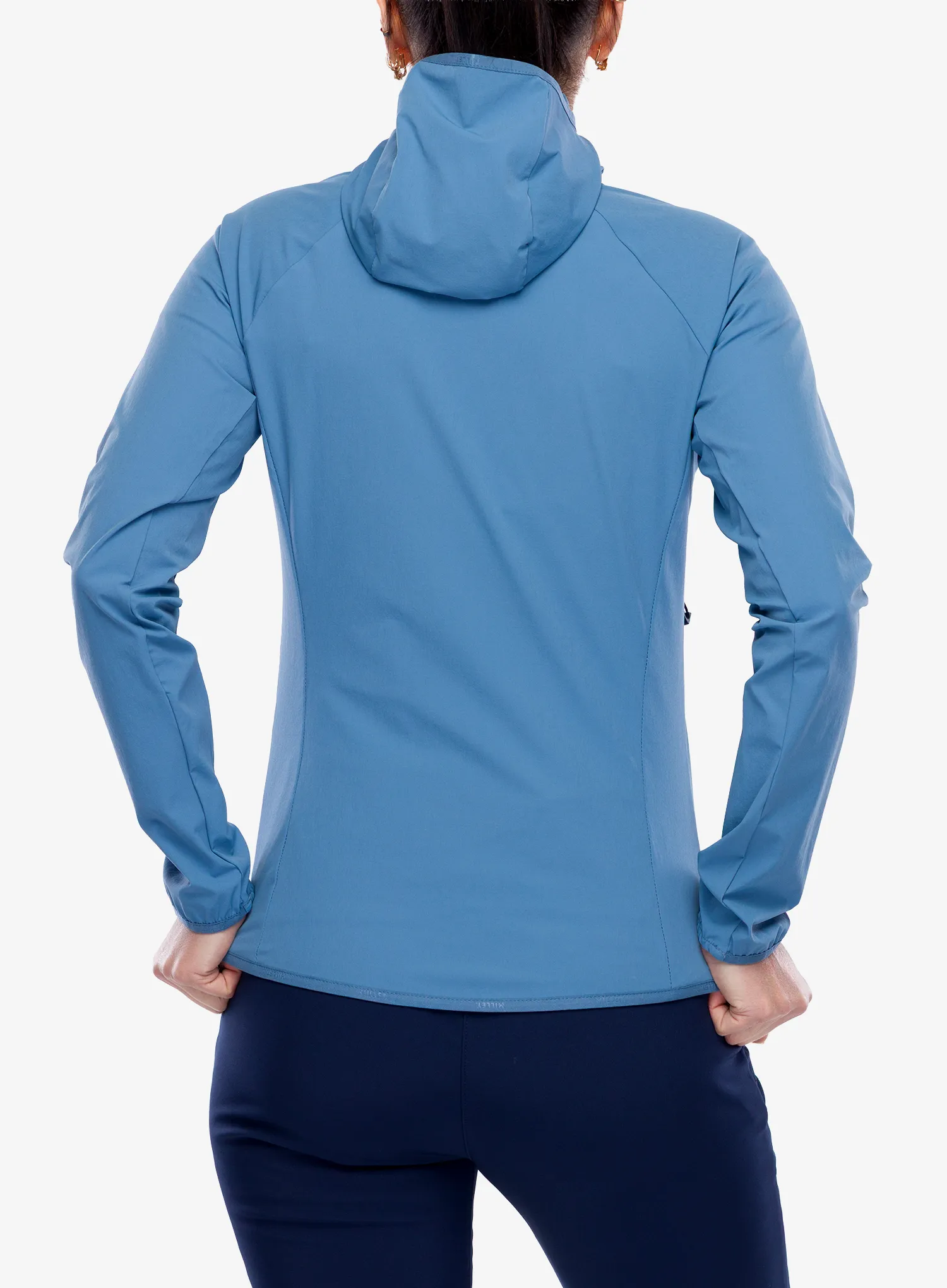 Damen Softshelljacke Millet Kamet Xcs Light Hoodie - coronet blue