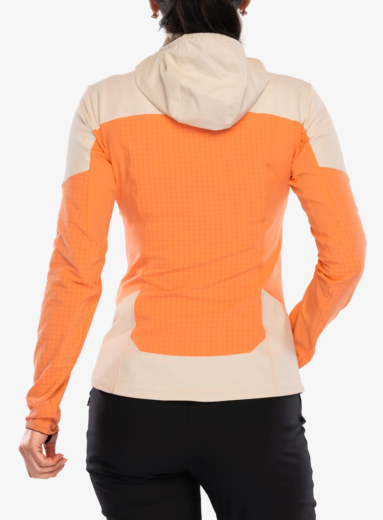 Damen Softshelljacke Montura Seed Hooded Jacket - melon/shell
