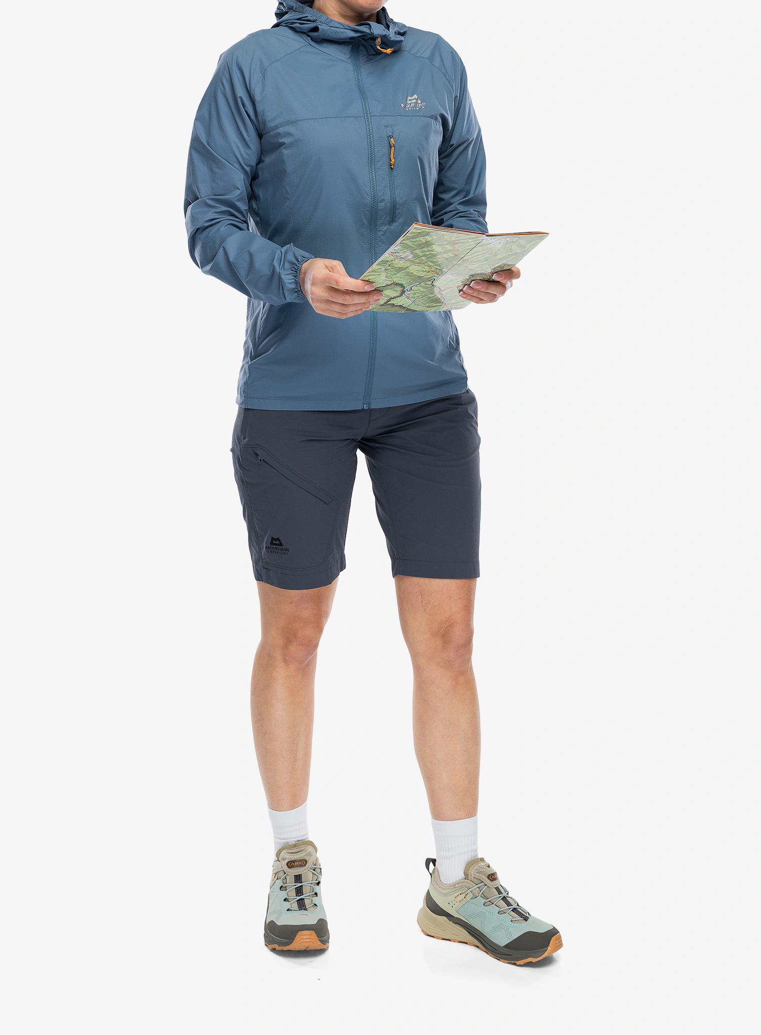 Damen Softshelljacke Mountain Equipment Aerofoil Hooded Jacket - stellar blue