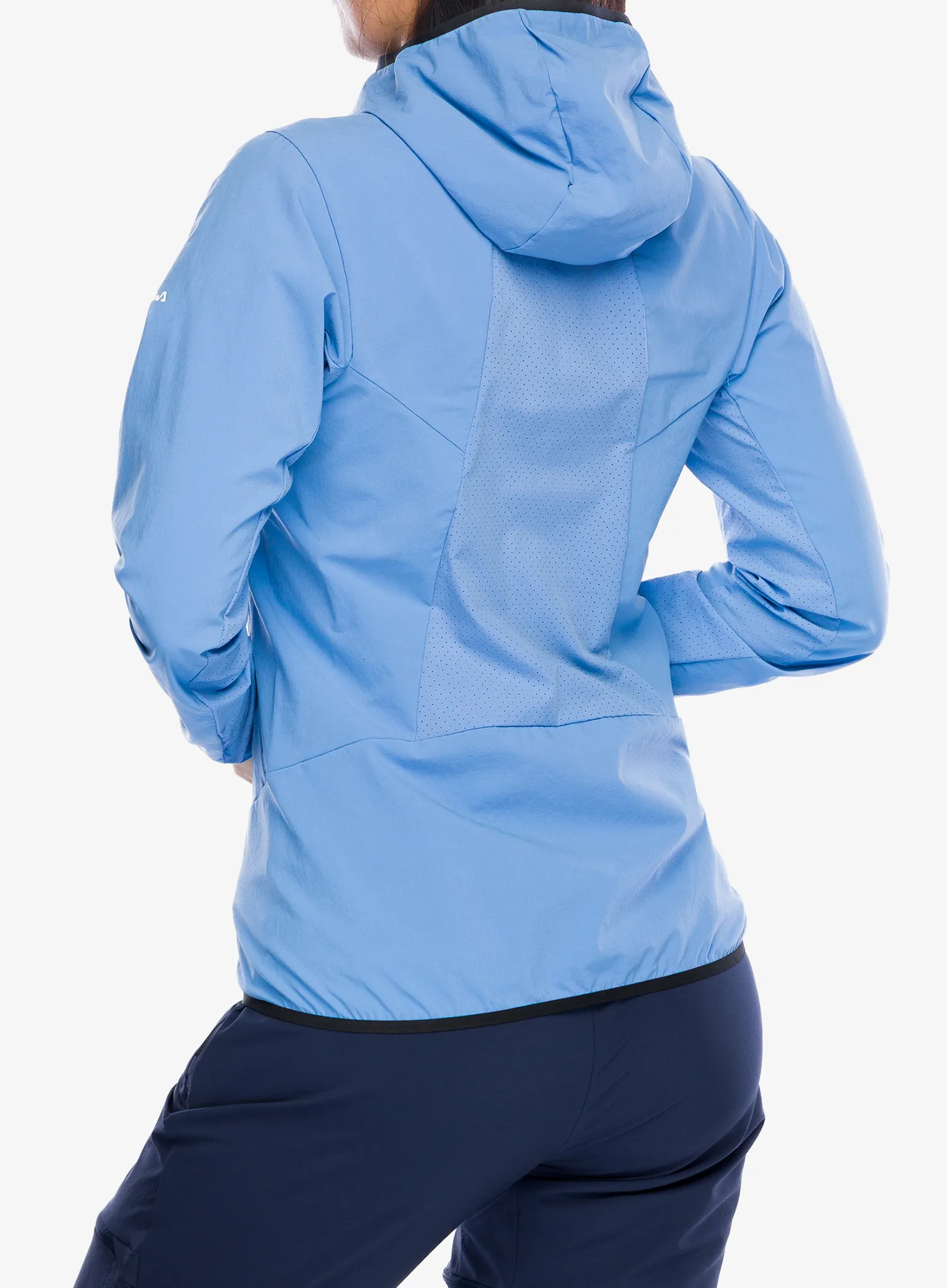 Damen Softshelljacke Salewa Pedroc DST Light Jacket - morning blue