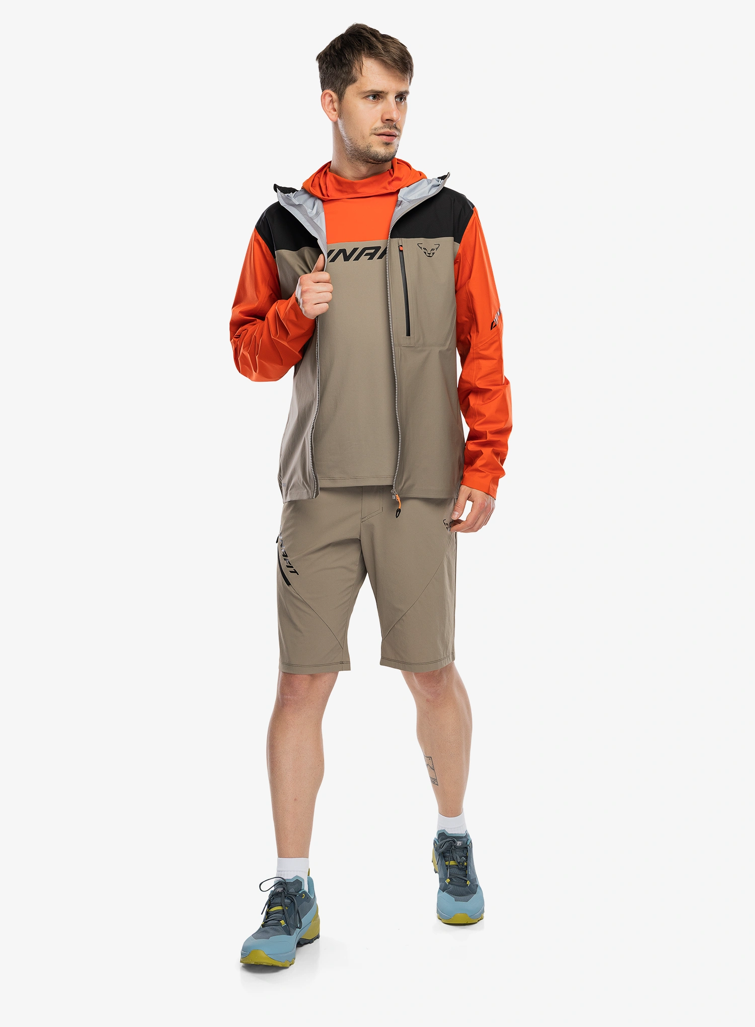Softshelljacke Dynafit Traverse 3L Jacket - fallen rock