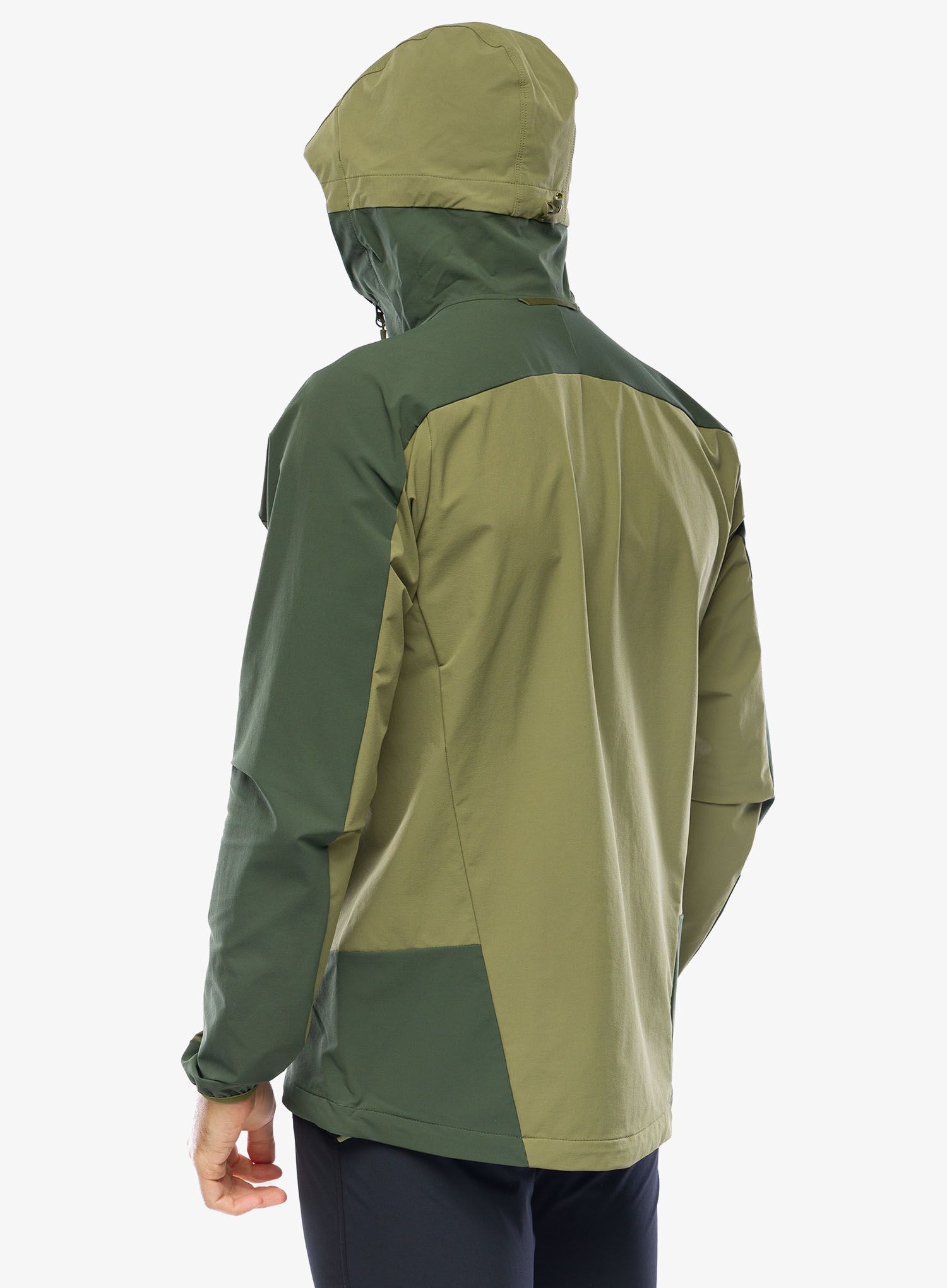 Softshelljacke Haglofs Moran Softshell Hood - olive green/seaweed green