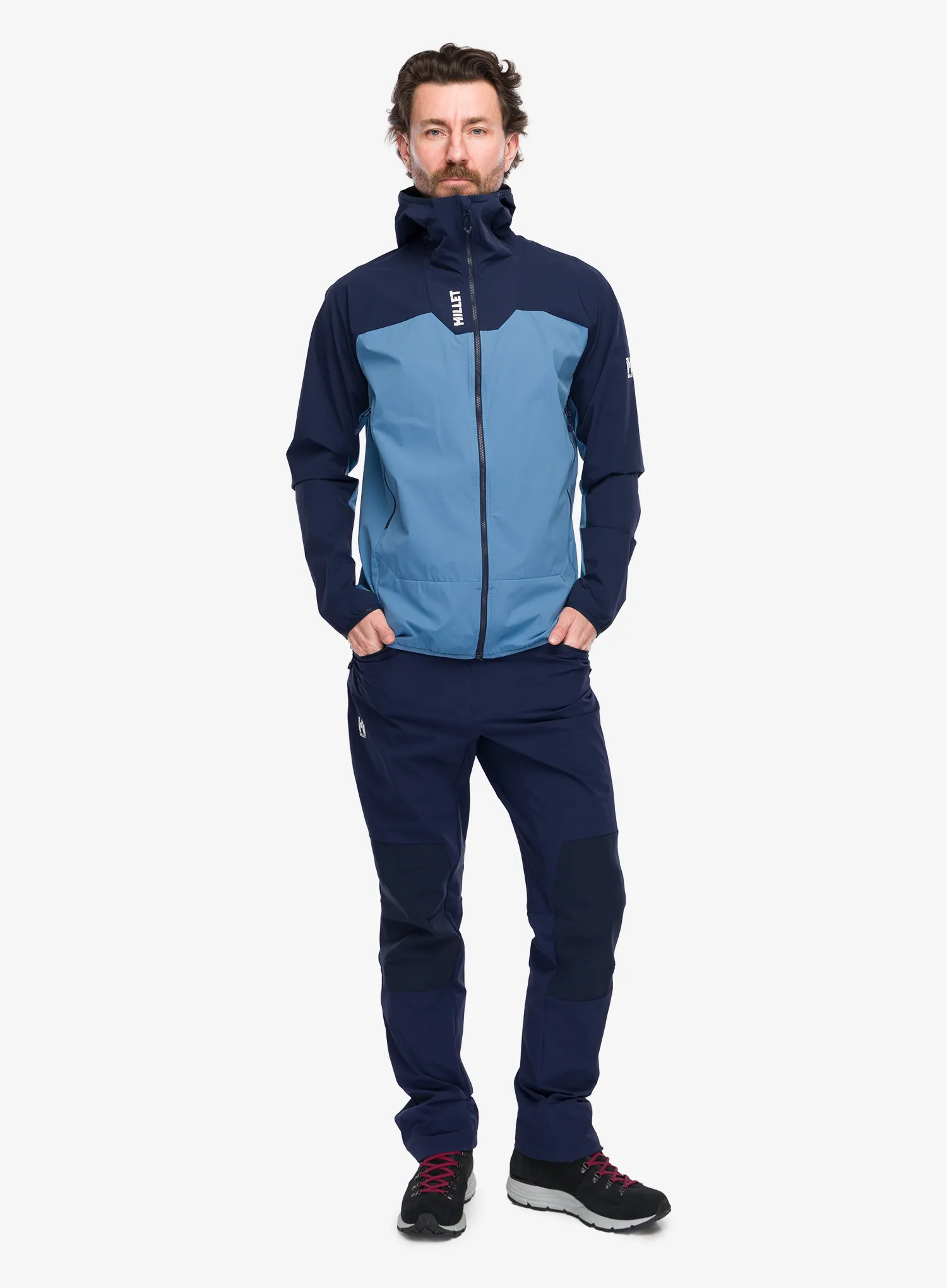 Softshelljacke Millet Kamet Xcs Light Hoodie - coronet blue/saphir