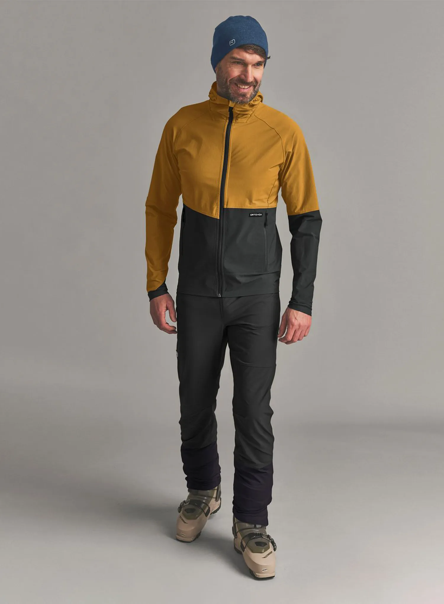 Softshelljacke Ortovox Venet Softshell Hooded Jacket - dark cumin