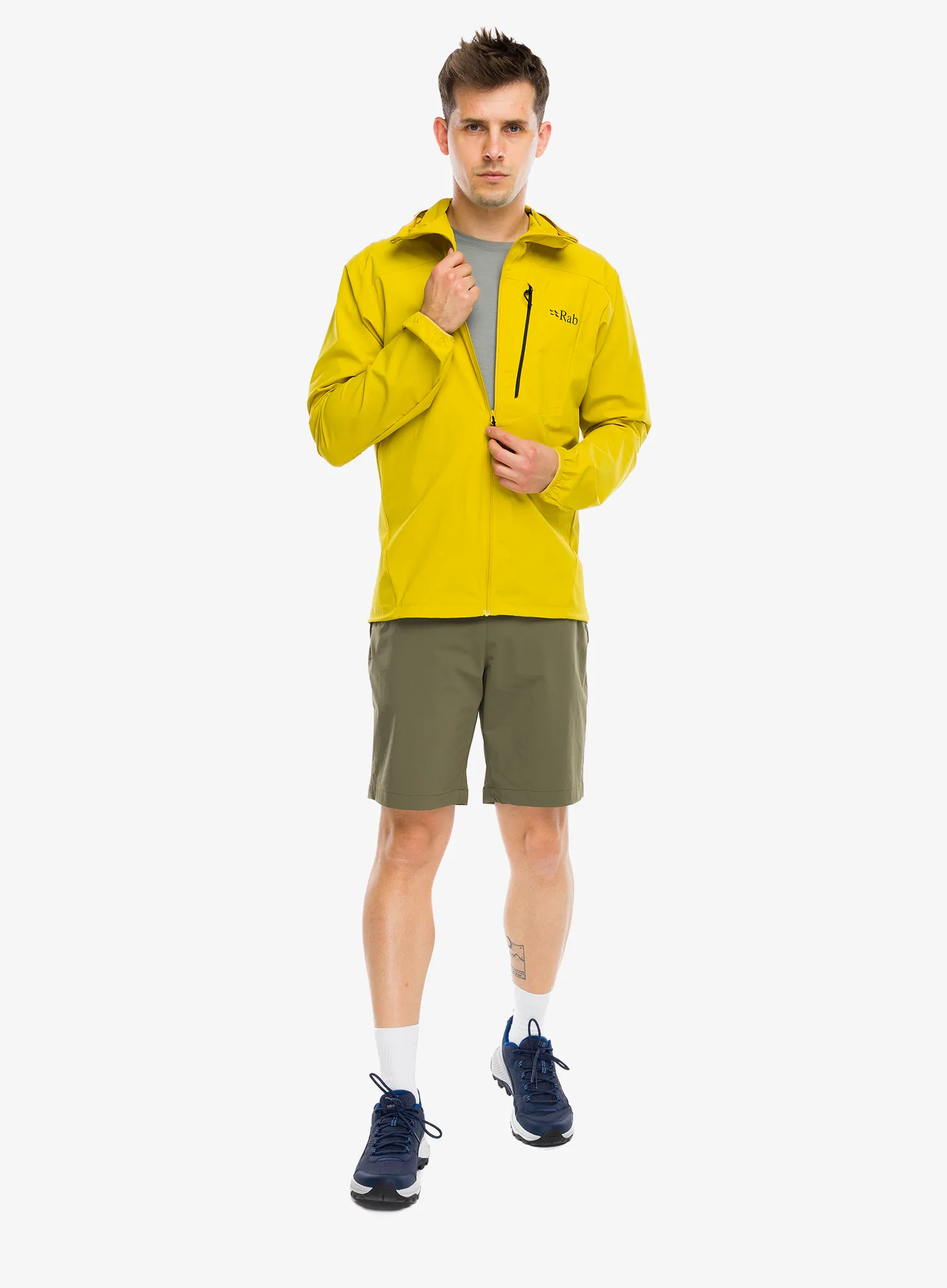 Softshelljacke Rab Borealis Alpine Hoody - dark pollen