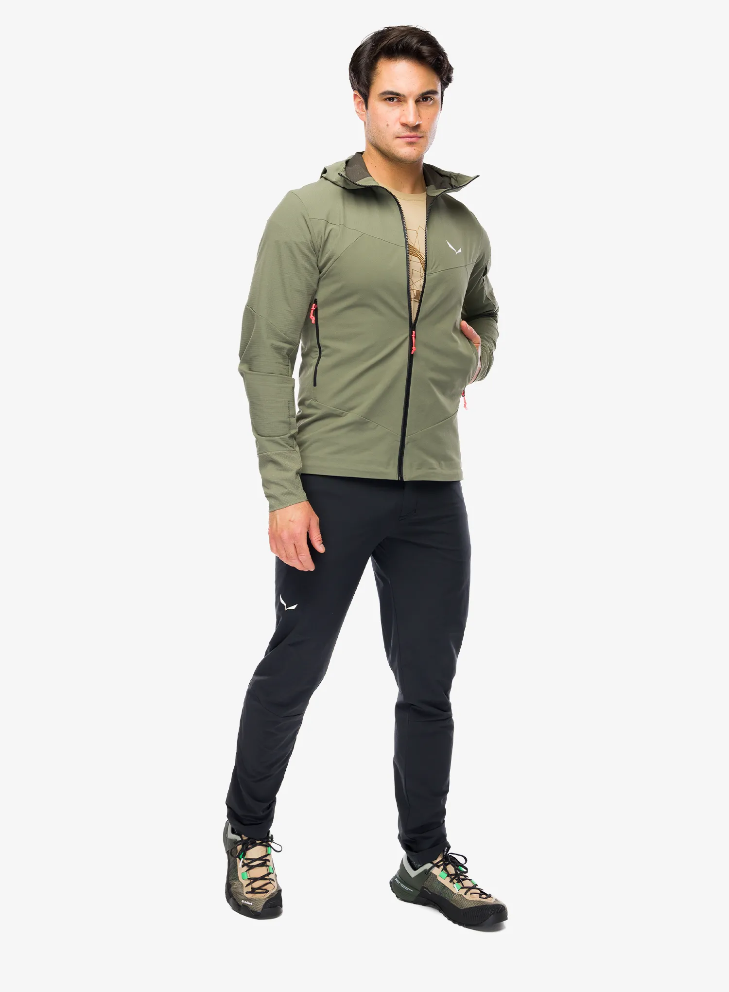 Softshelljacke Salewa Agner Dst Jacket - faded green
