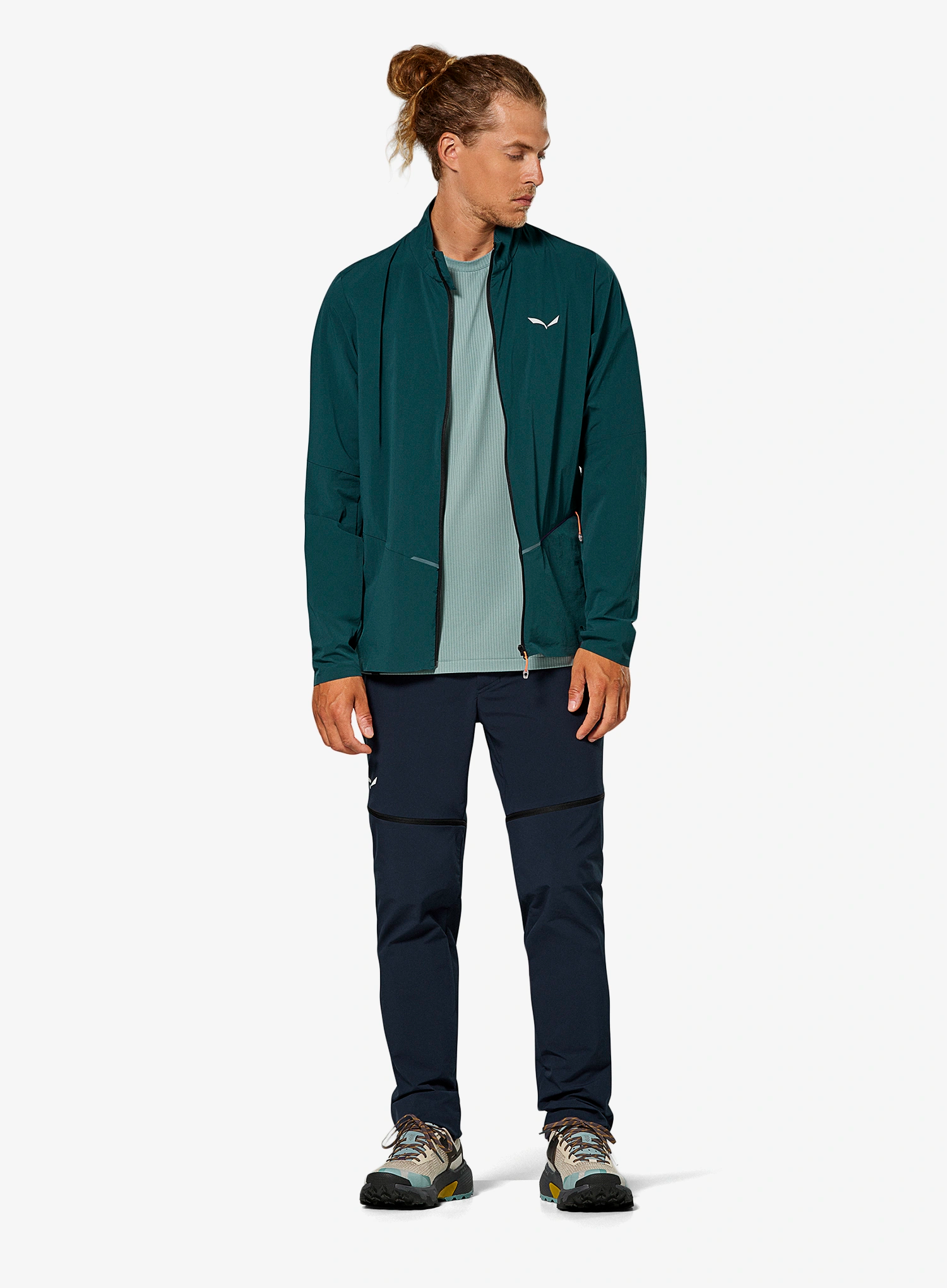 Softshelljacke Salewa Pedroc Dst Light Jacket - pond blue