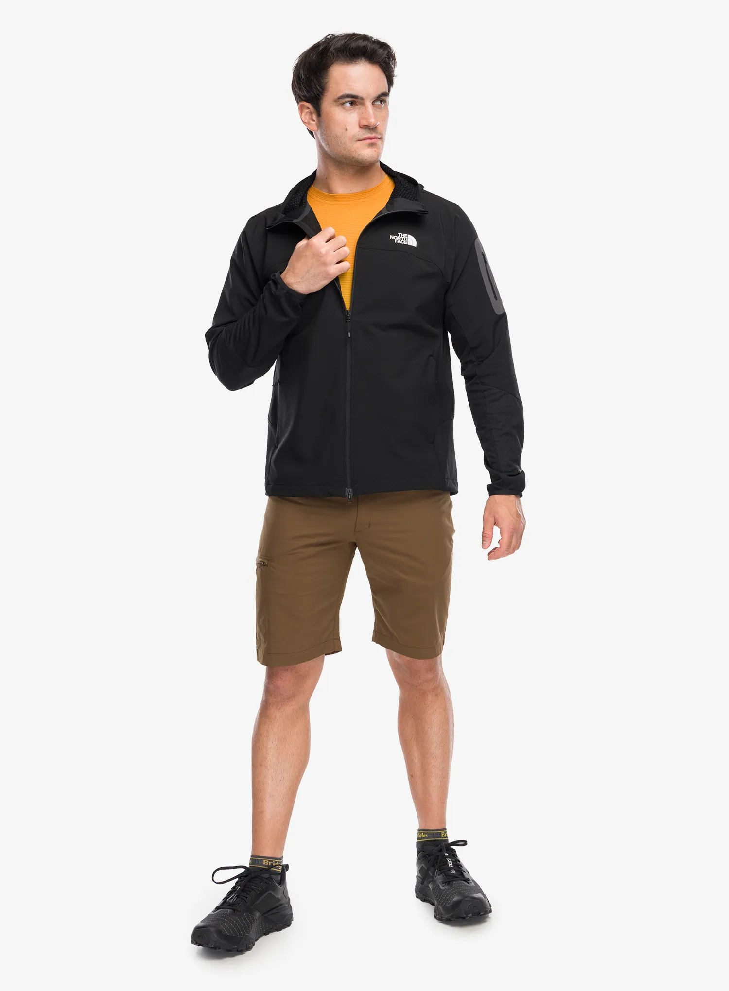 Softshelljacke The North Face Tek Approach FutureFleece Hooded Jacket - tnf black