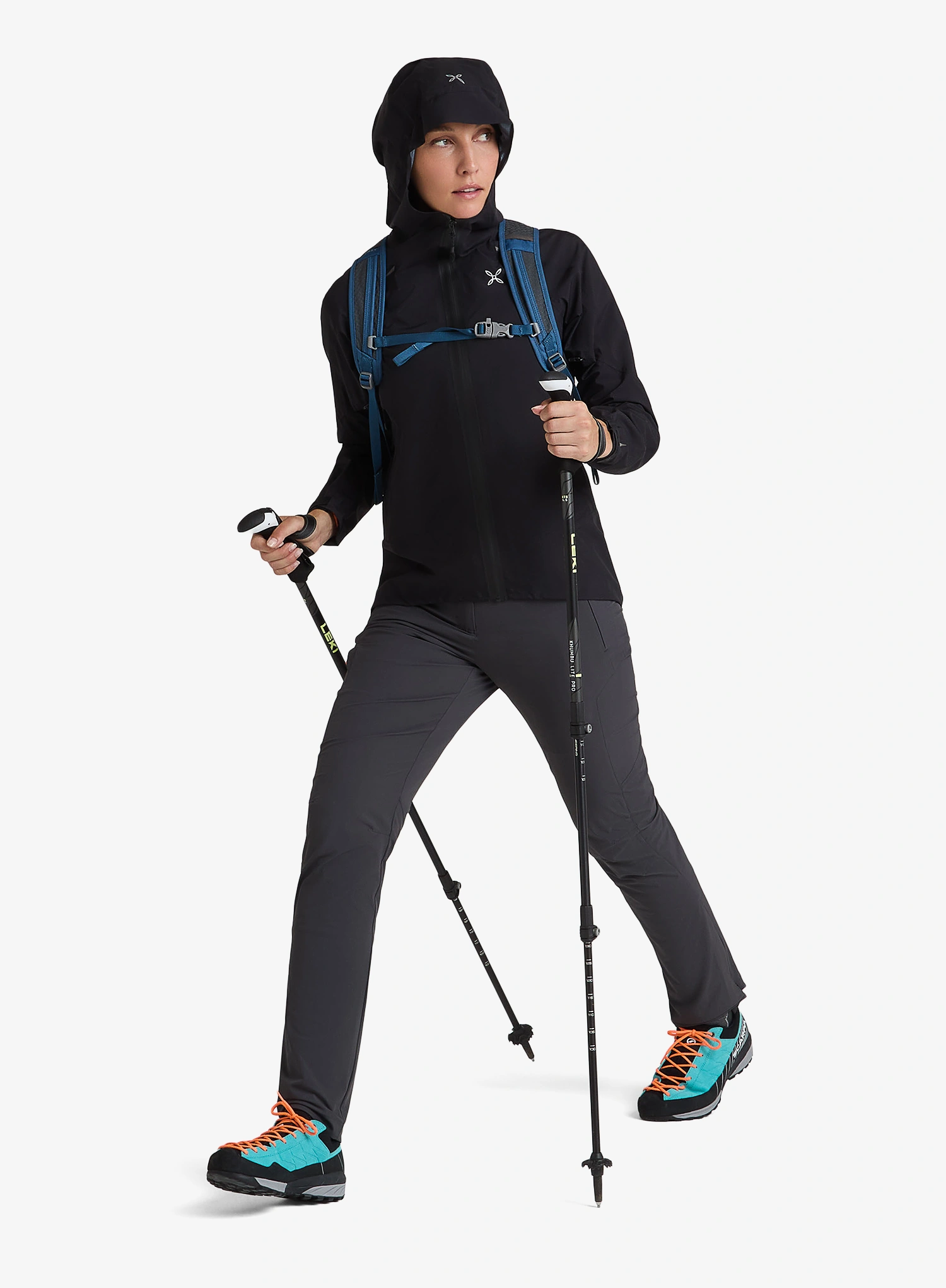 Regenjacke Damen Montura Magica GTX Pro Jacket - black/black