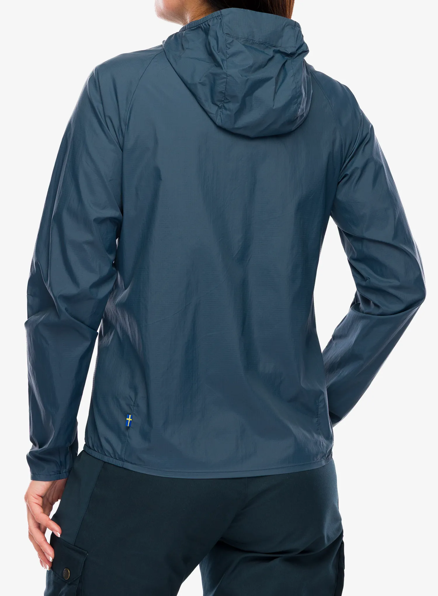 Windjacke Damen Fjallraven Keb Latt Wind Jacket - mountain blue