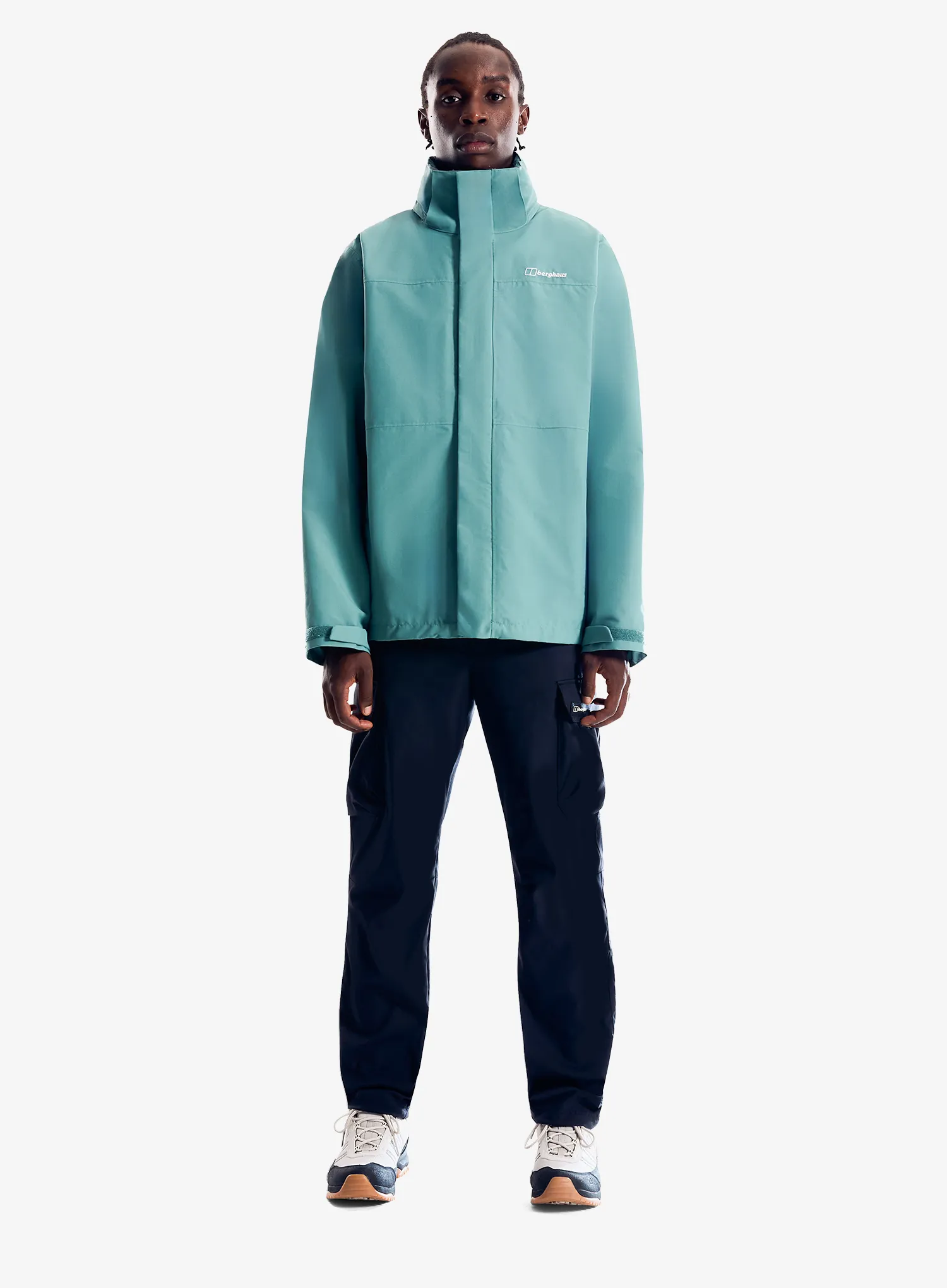 Regenjacke Berghaus Hillwalker 2.0 IA Jkt Am - steel