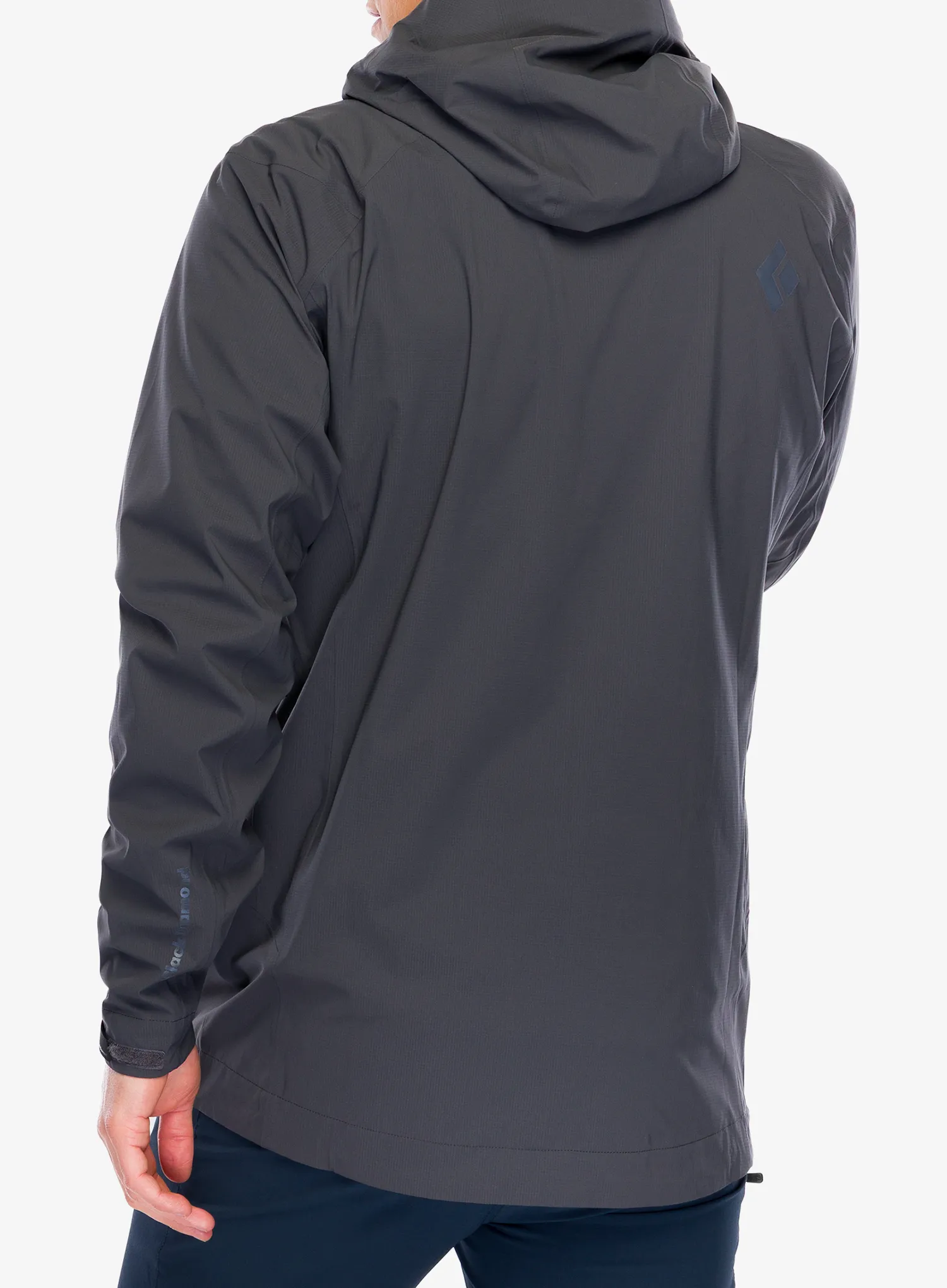 Regenjacke Black Diamond Highline Stretch Shell - anthracite