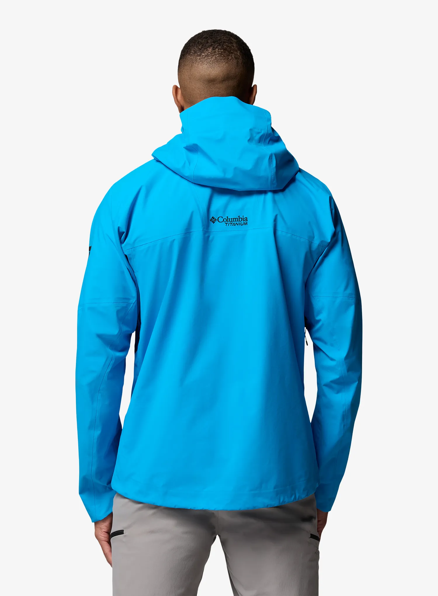 Regenjacke Columbia Saudan Pro 3L Shell - compass blue