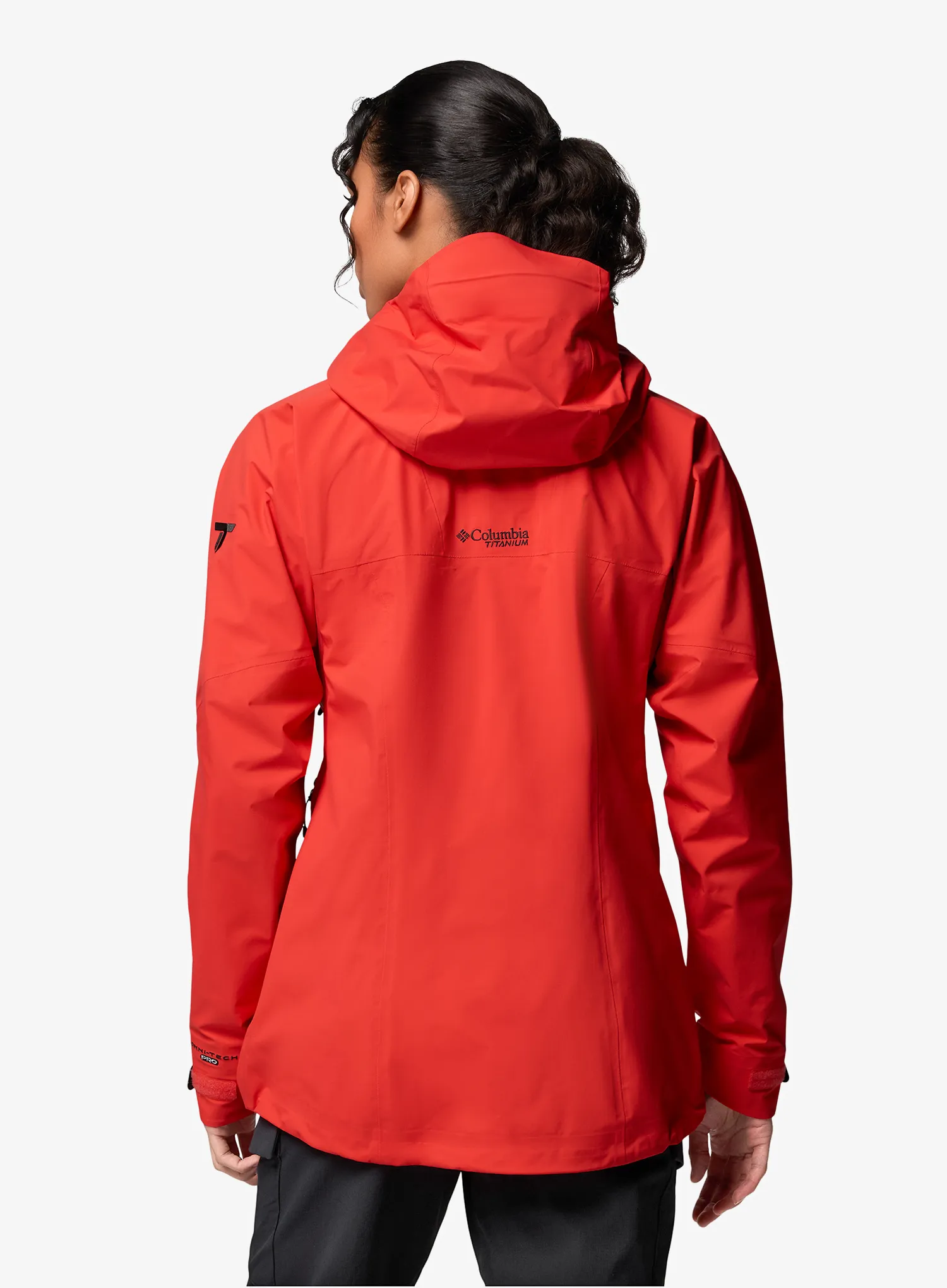 Regenjacke Damen Columbia Saudan Pro 3L Shell - poppy red