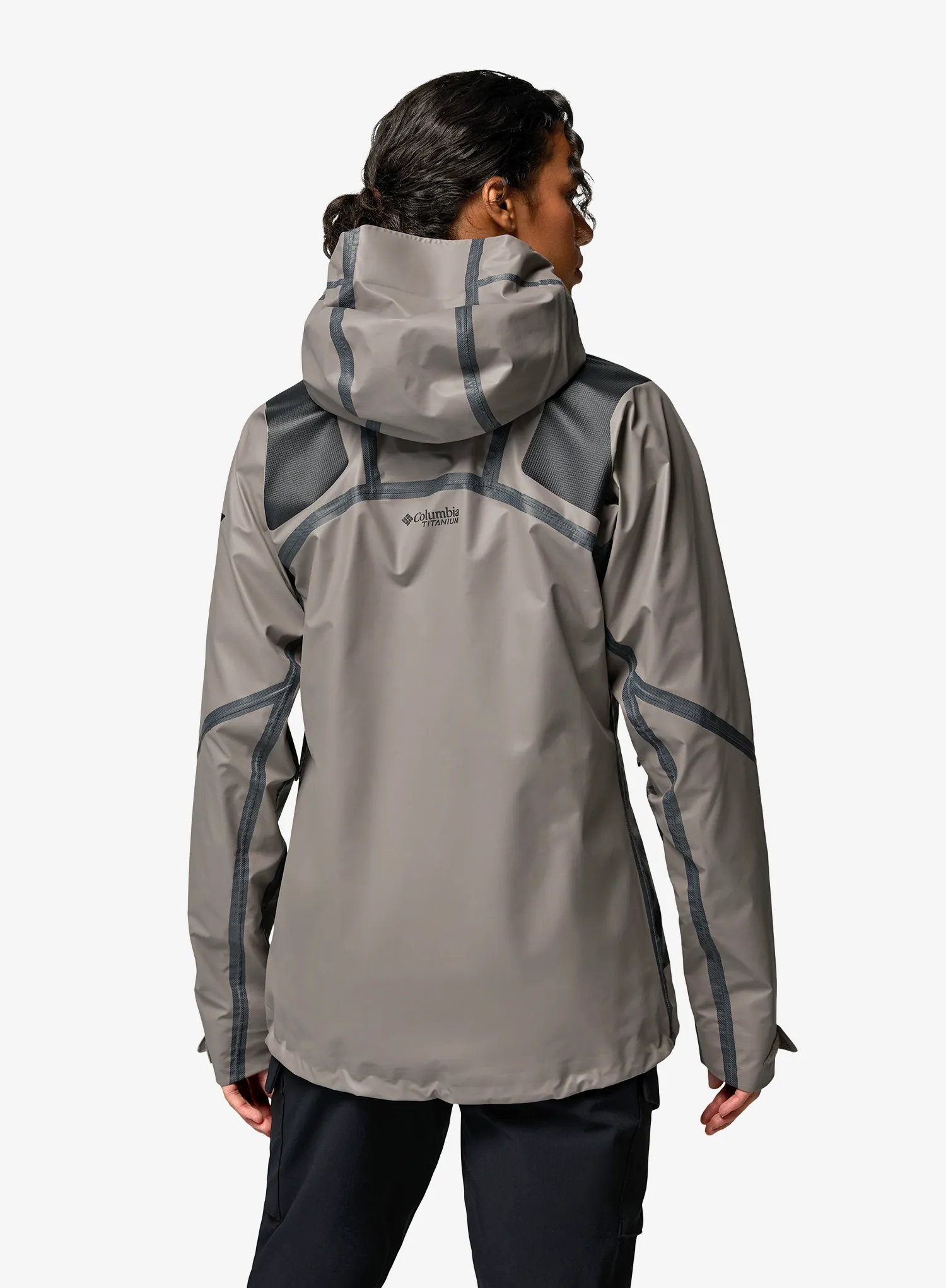 Regenjacke Damen Columbia Whistler Peak Shell - iron