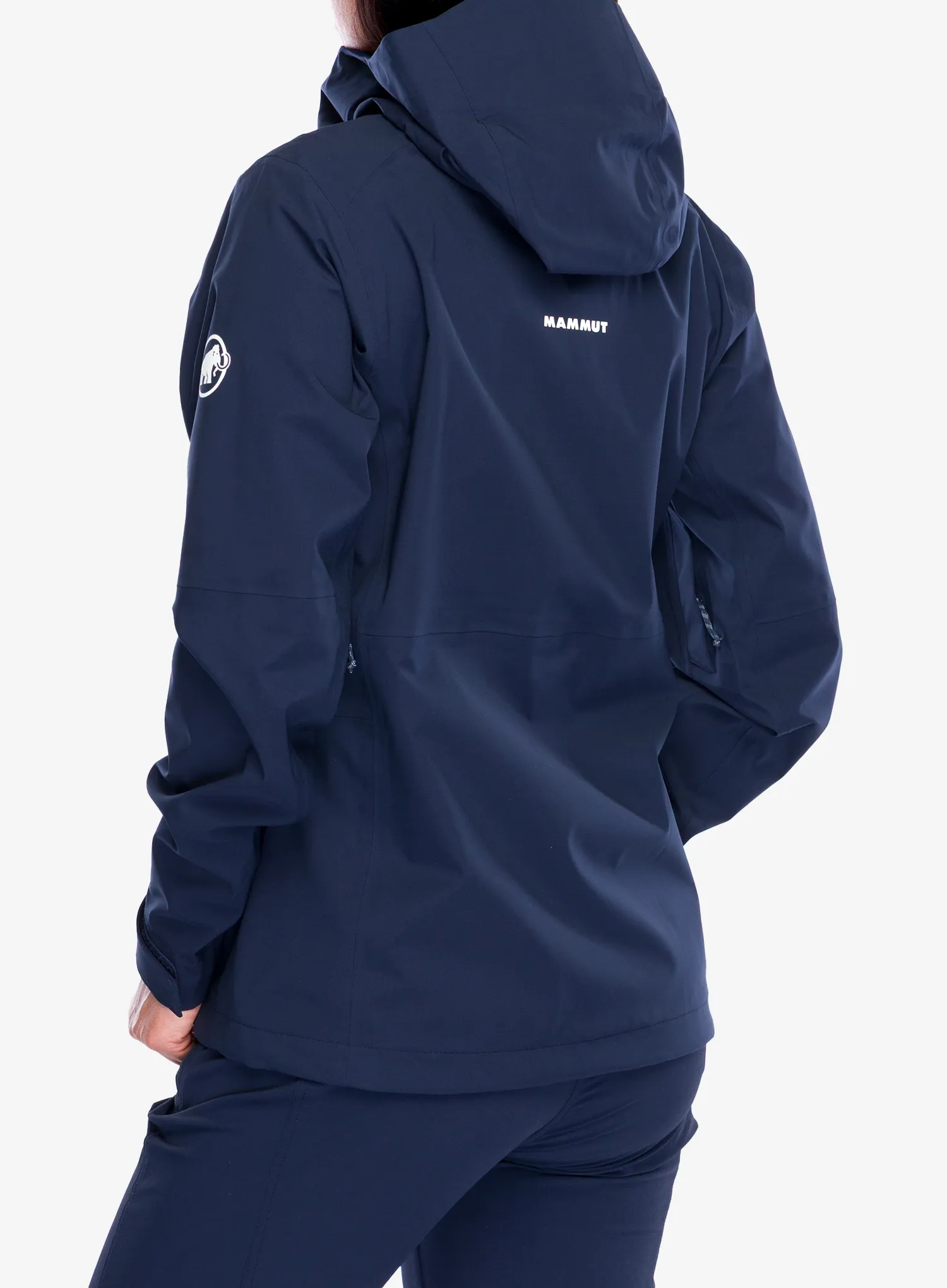 Regenjacke Damen Mammut Linard Guide HS Hooded Jacket - marine