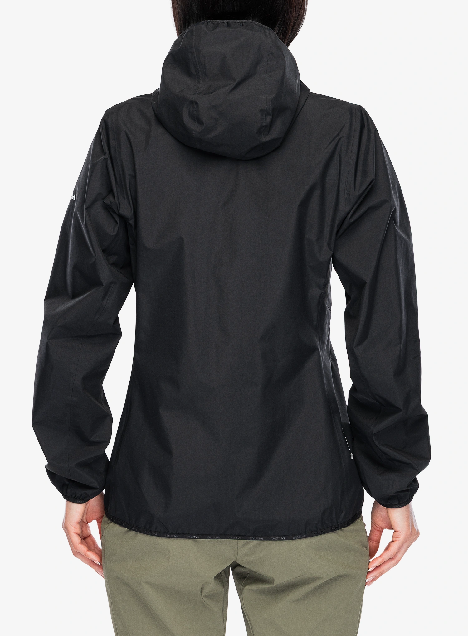 Regenjacke Damen Salewa Agner 3 PTX 3L Jacket - black out