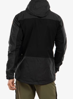 Jacke Herren Fjallraven Abisko Lite Trekking Jacket - dark grey/black