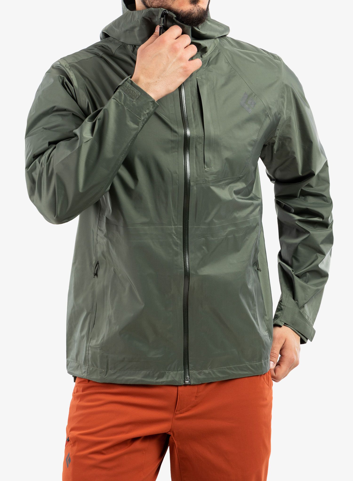 Membranjacke Black Diamond Treeline Rain Shell - tundra