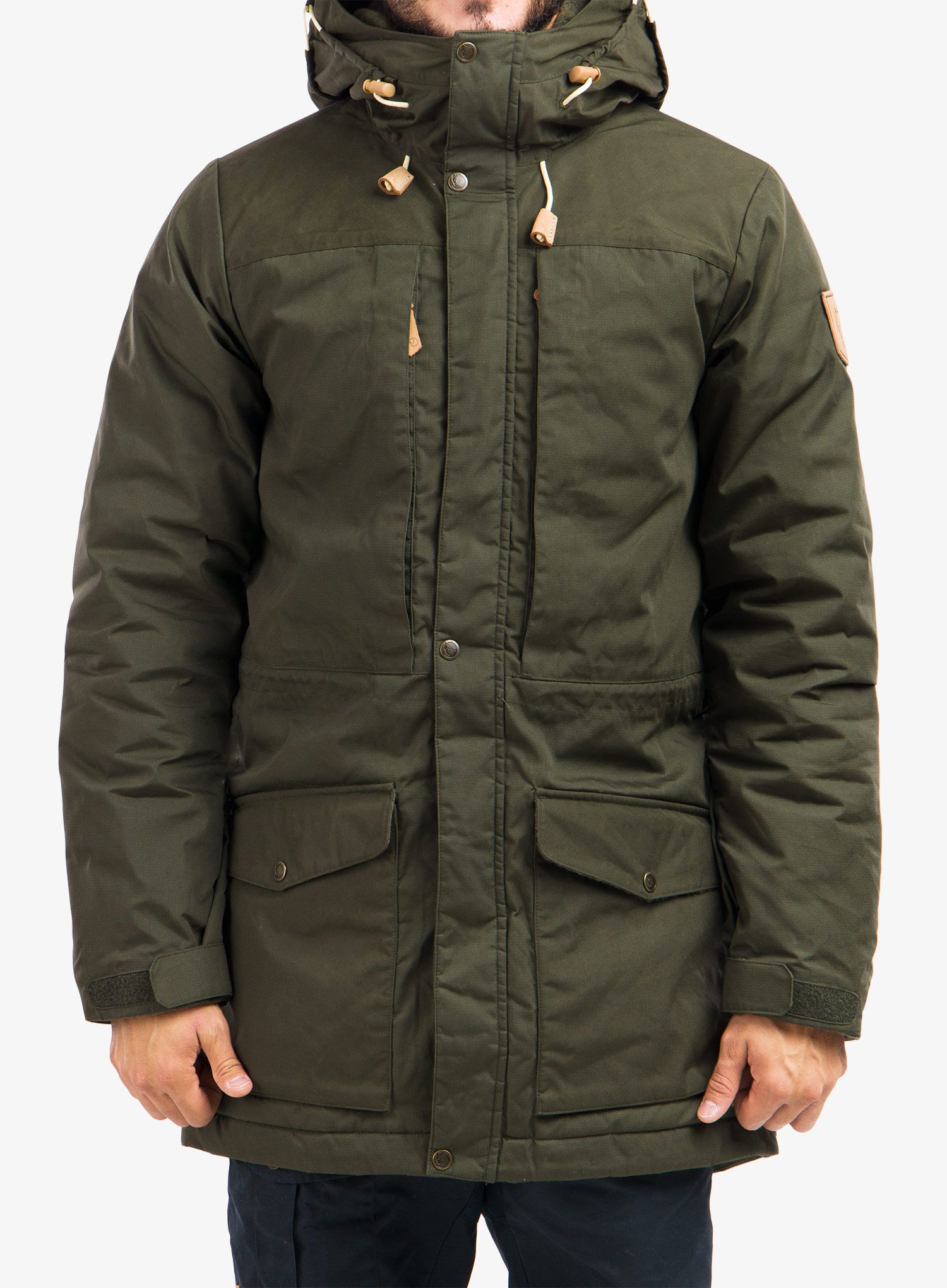 Thermojacke Fjallraven Singi Wool Padded Parka - deep forest