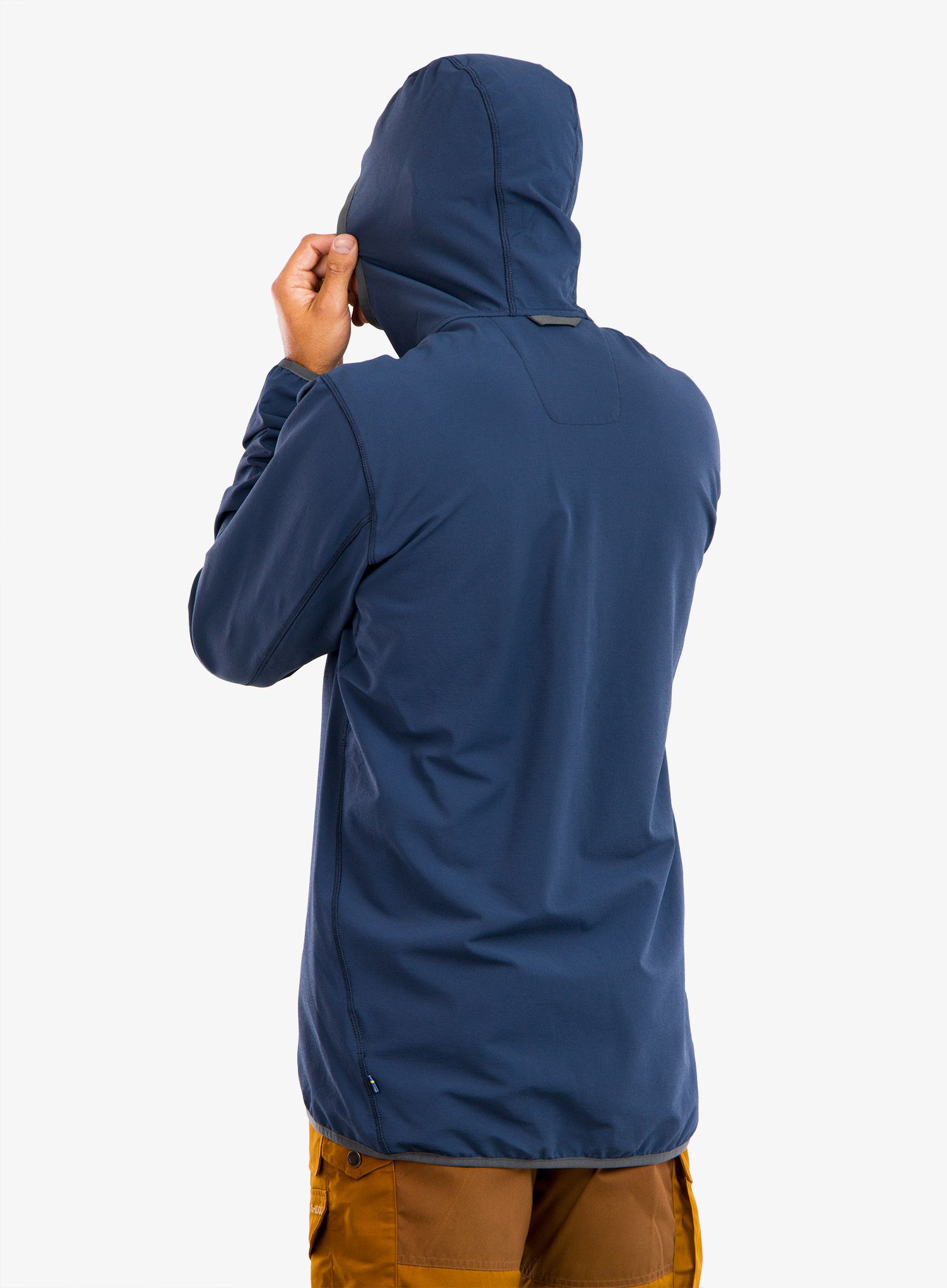 Softshelljacke Fjallraven Bergtagen Stretch Half Zip - mountain blue