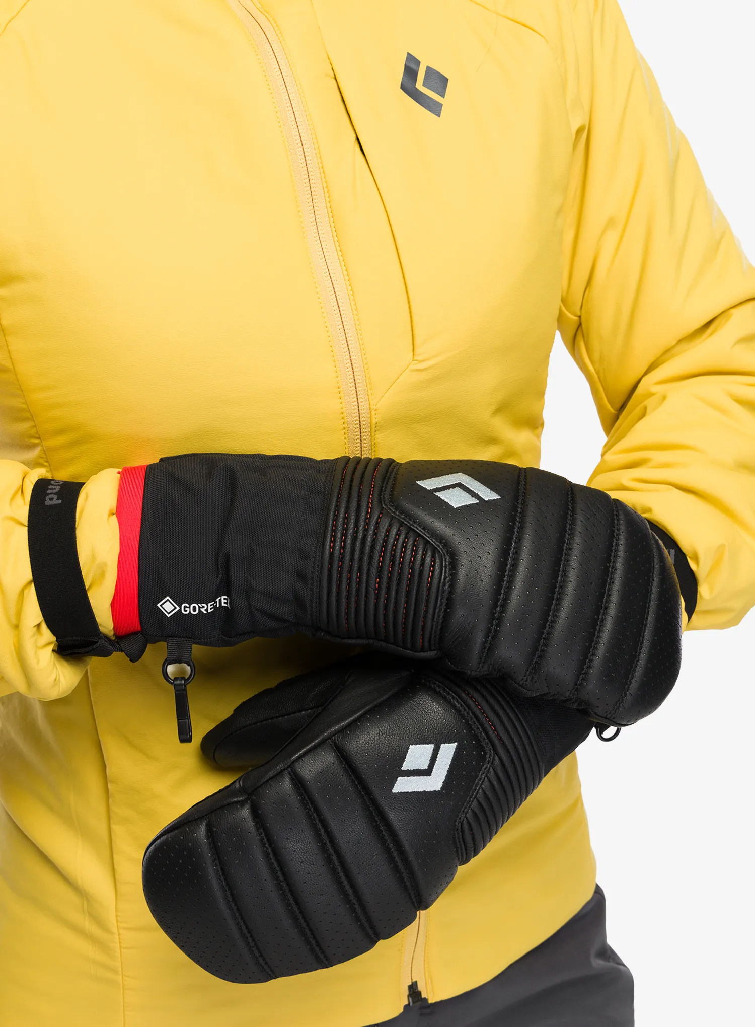 Fäustlinge Damen Black Diamond Progression Mitts - black/black