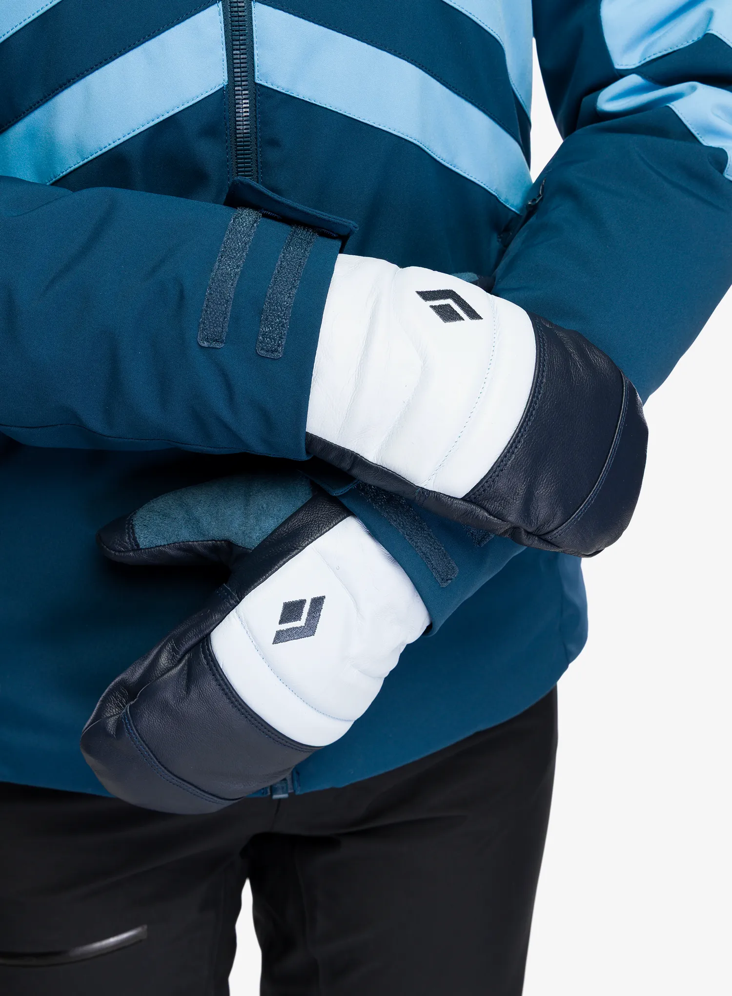 Fäustlinge Damen Black Diamond Spark Mitts - charcoal/blue