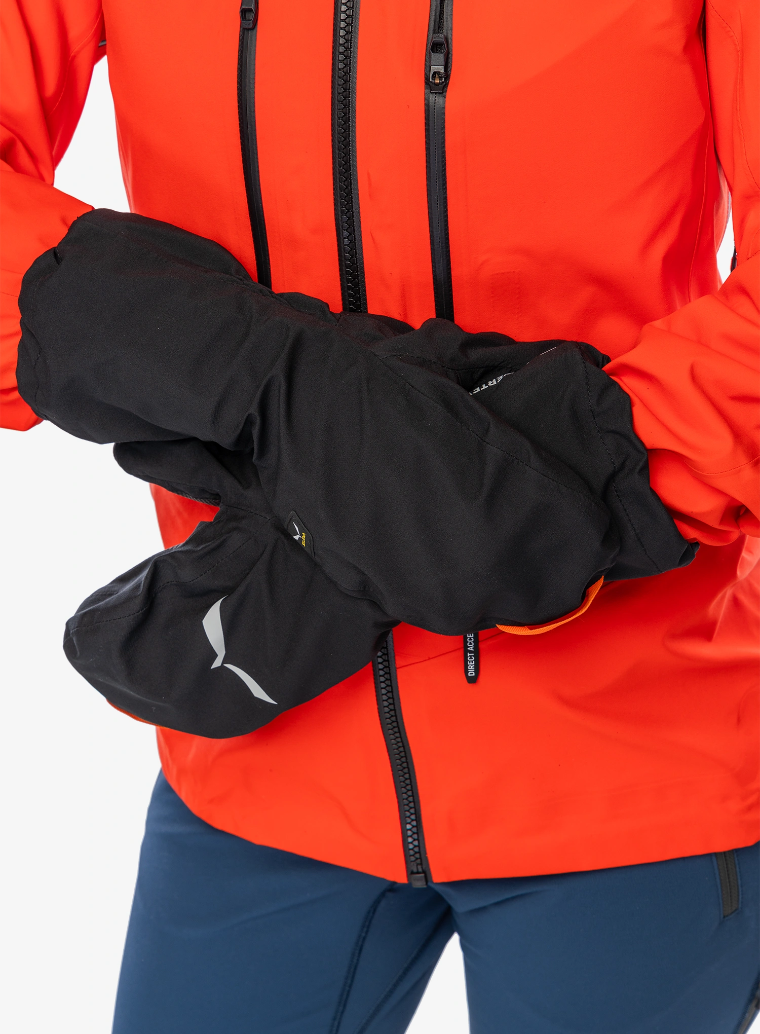 Fäustlinge Salewa Ortles PTX 3L Overmitten - black out