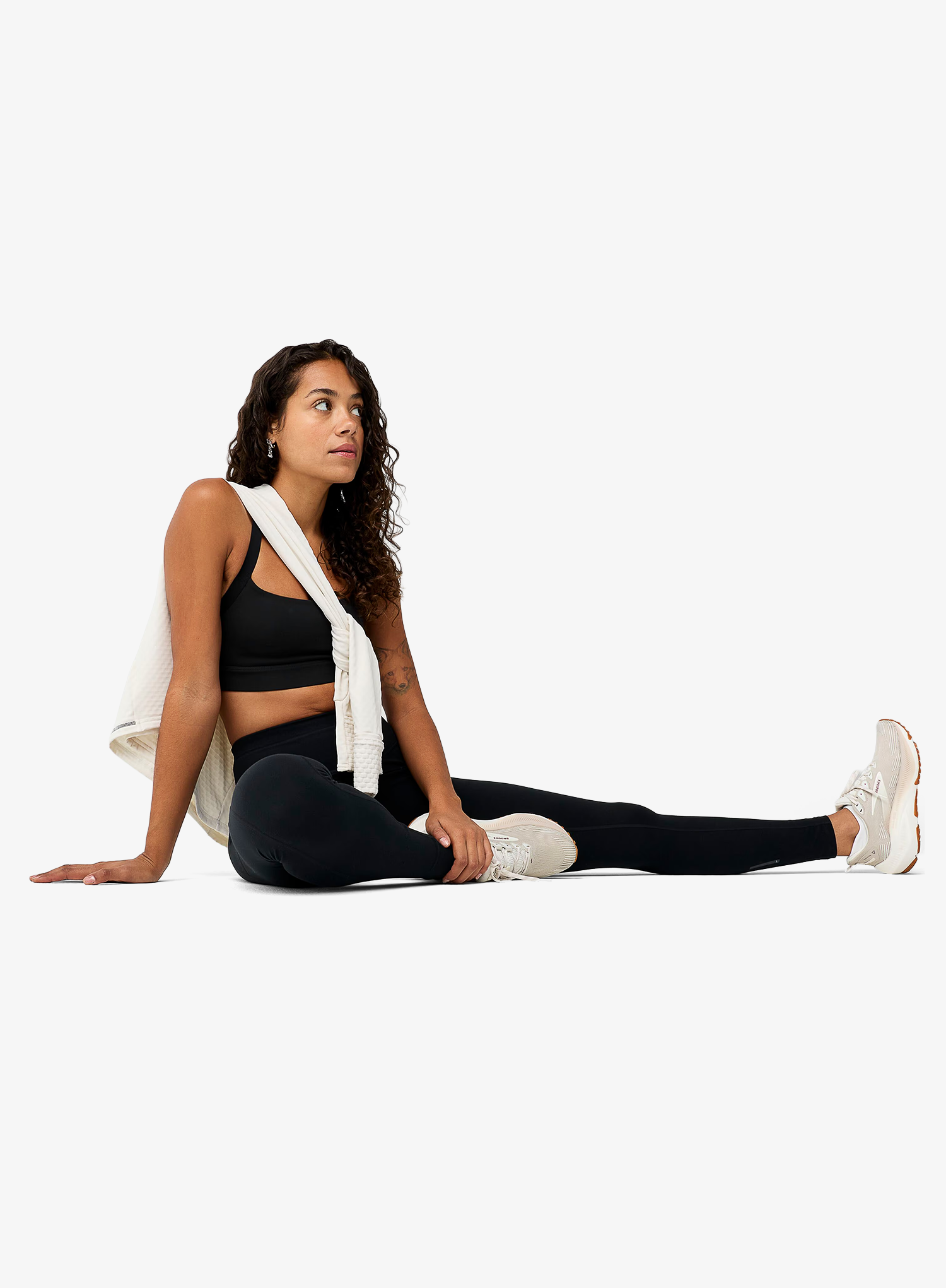 Lauftights Damen Brooks Momentum Thermal Tight - black