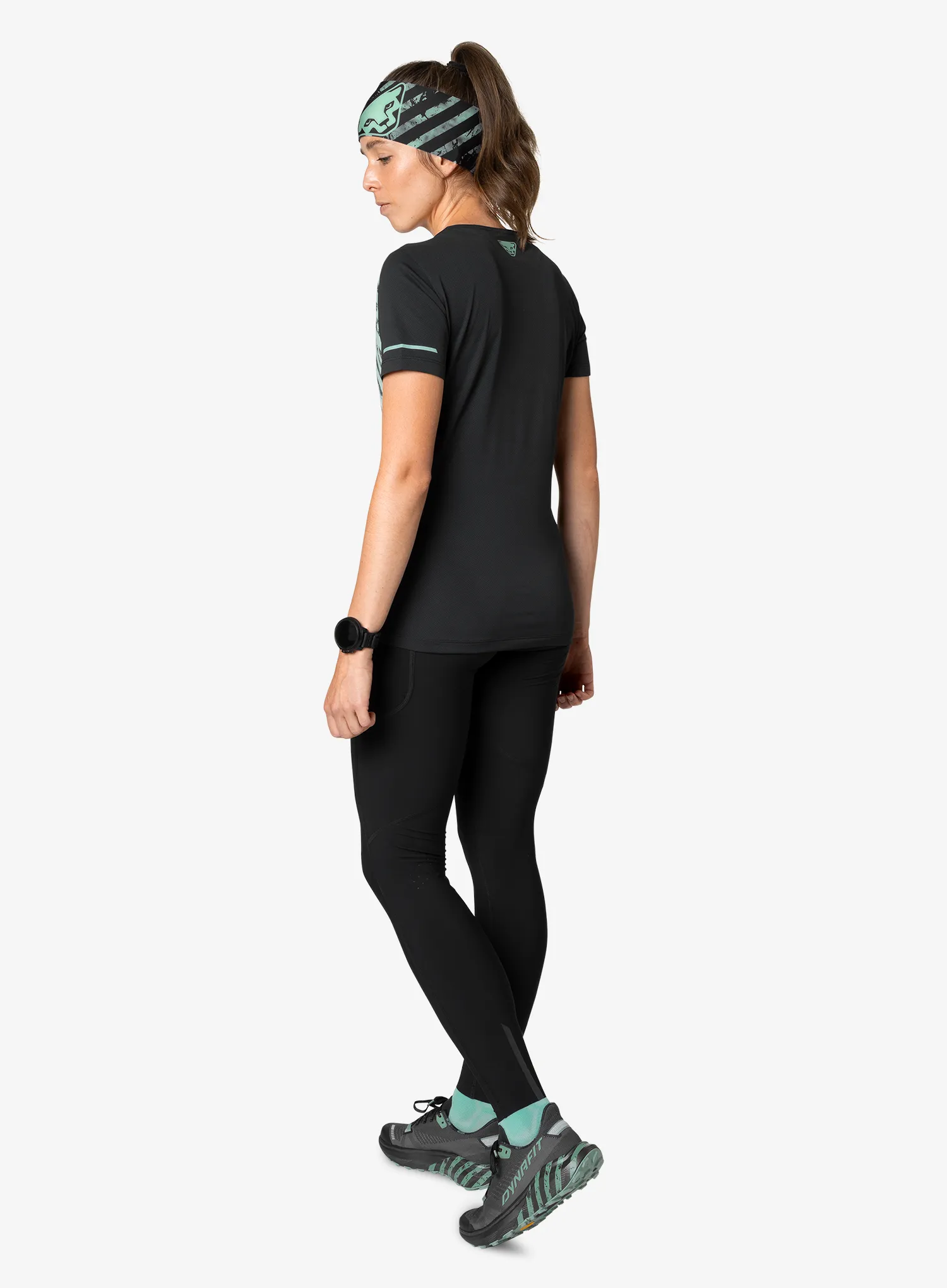 Lauftights Damen Dynafit Ultra Tights - black