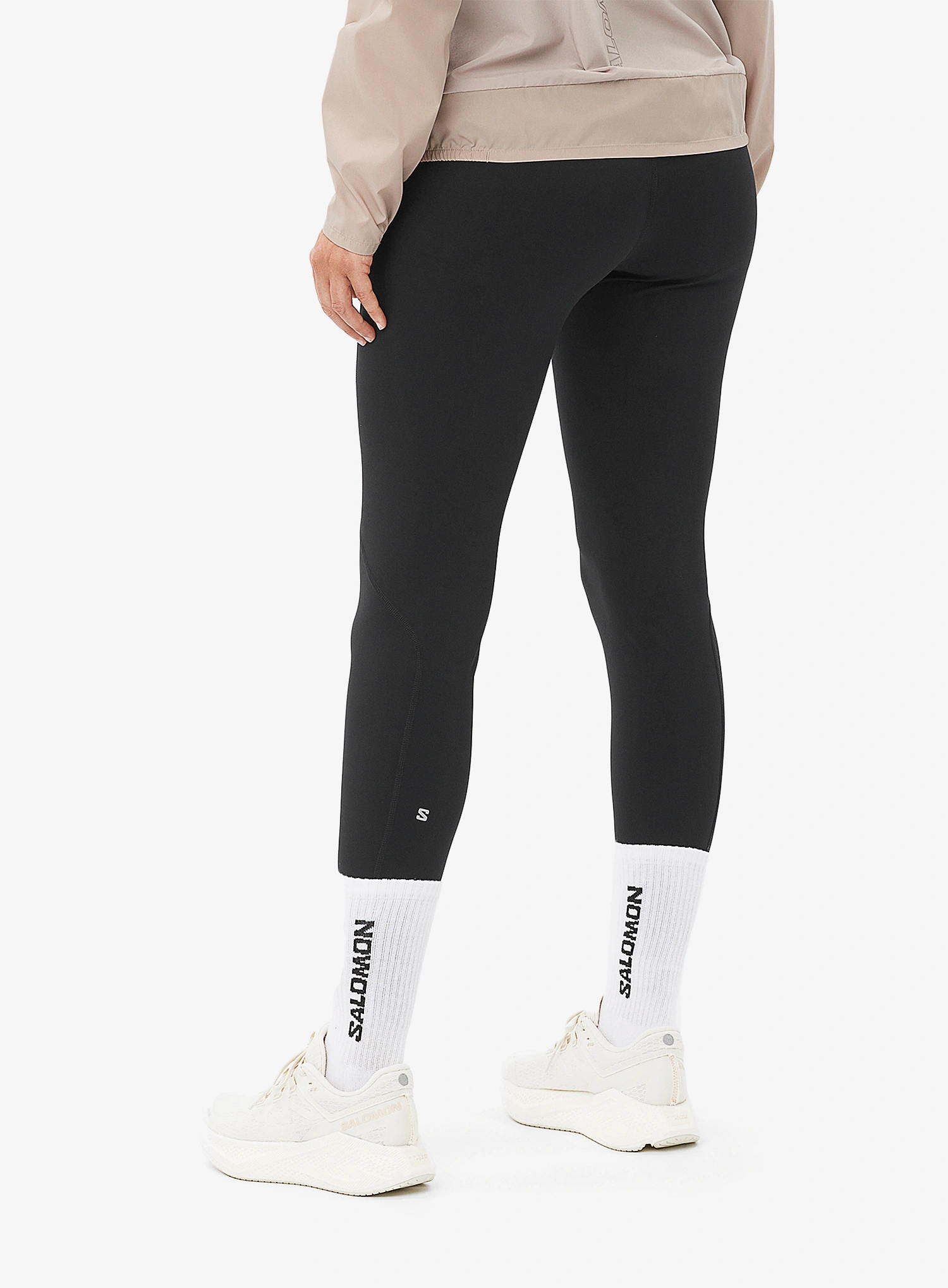 Lauftights Damen Salomon Shkout Core Tights 28 - deep black