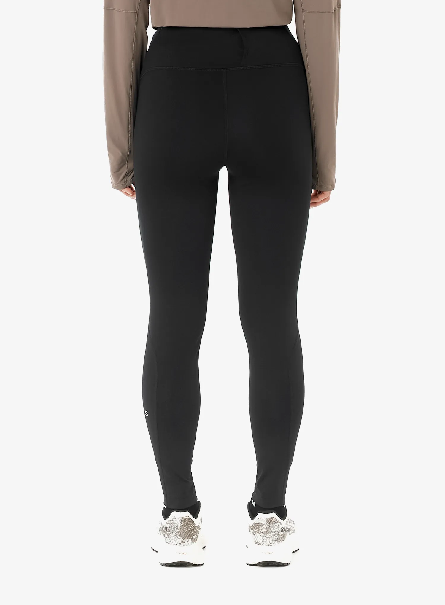 Lauftights Damen Salomon Shkout Core Tights 28 - deep black