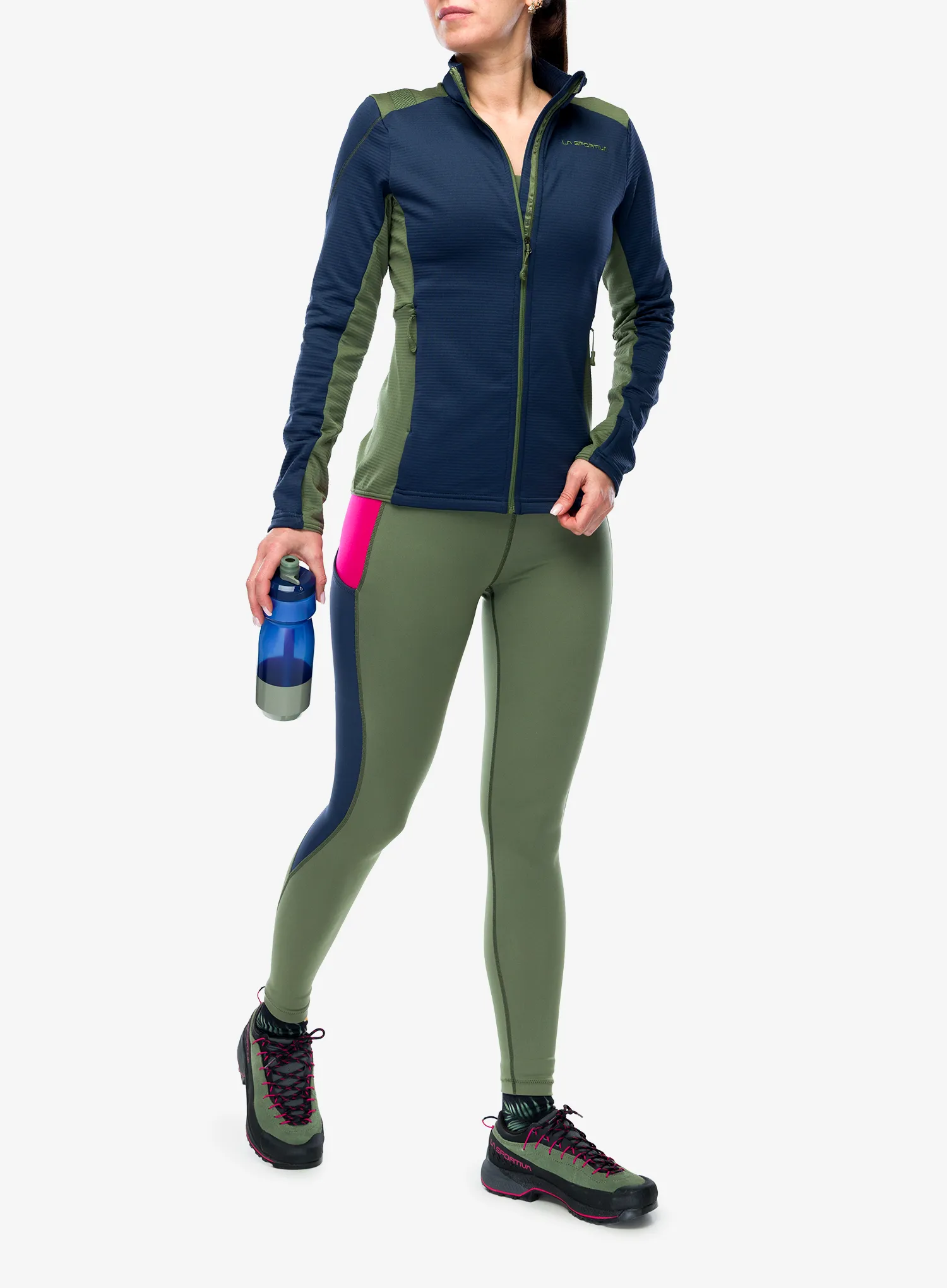 Leggings Damen La Sportiva Cosmosis Legging - cypress/night sky