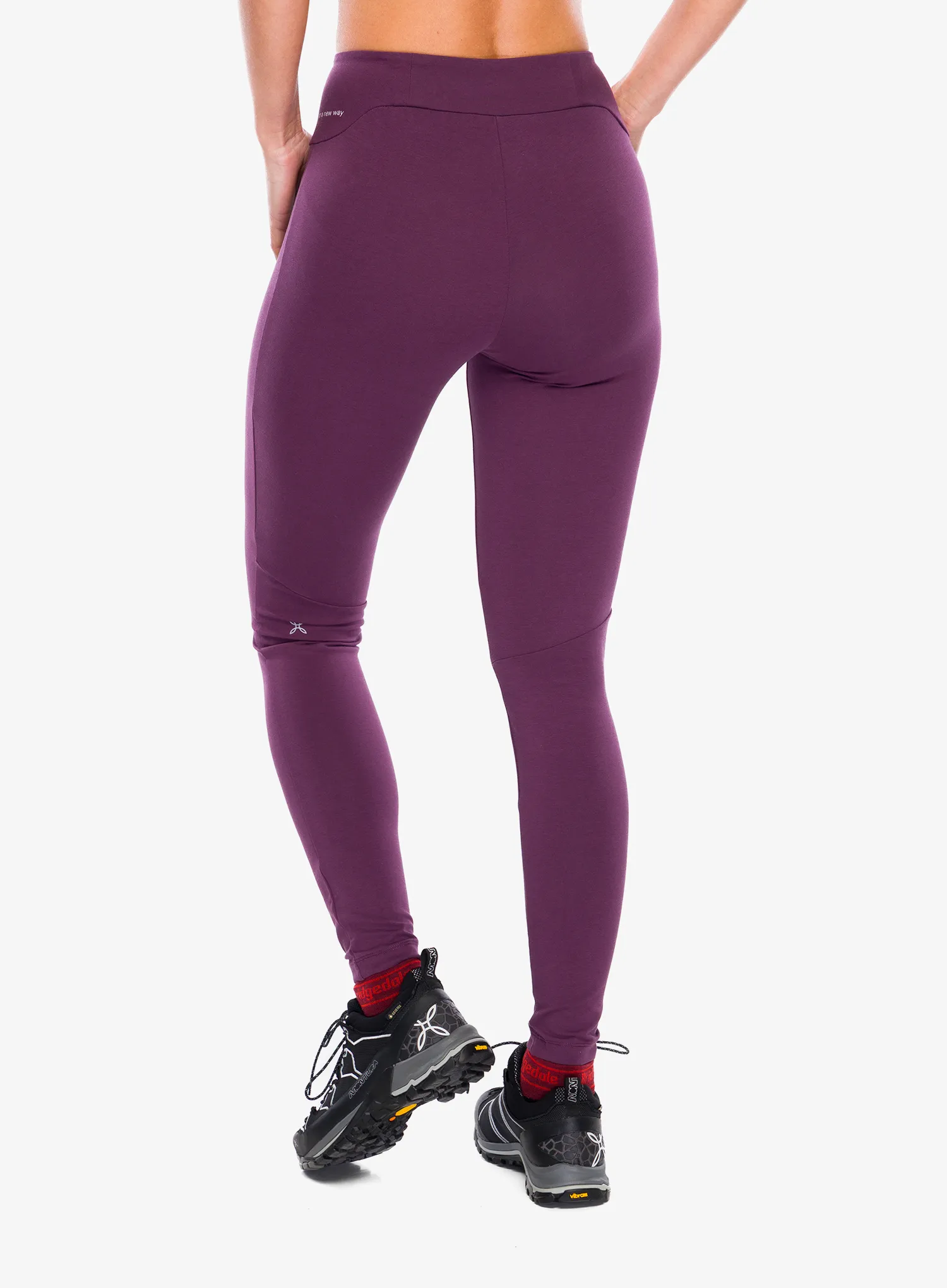 Leggings Damen Montura Shiva Tights - wine red