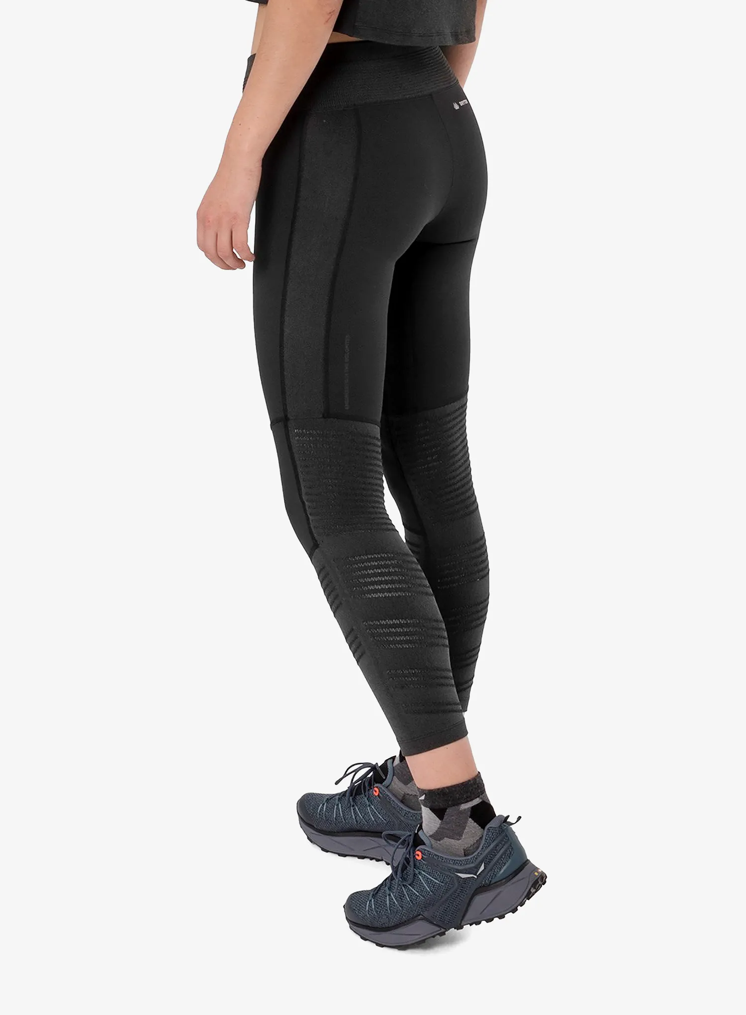 Wanderhose Damen Salewa Pedroc Dry Resp Hybrid Tights - black out