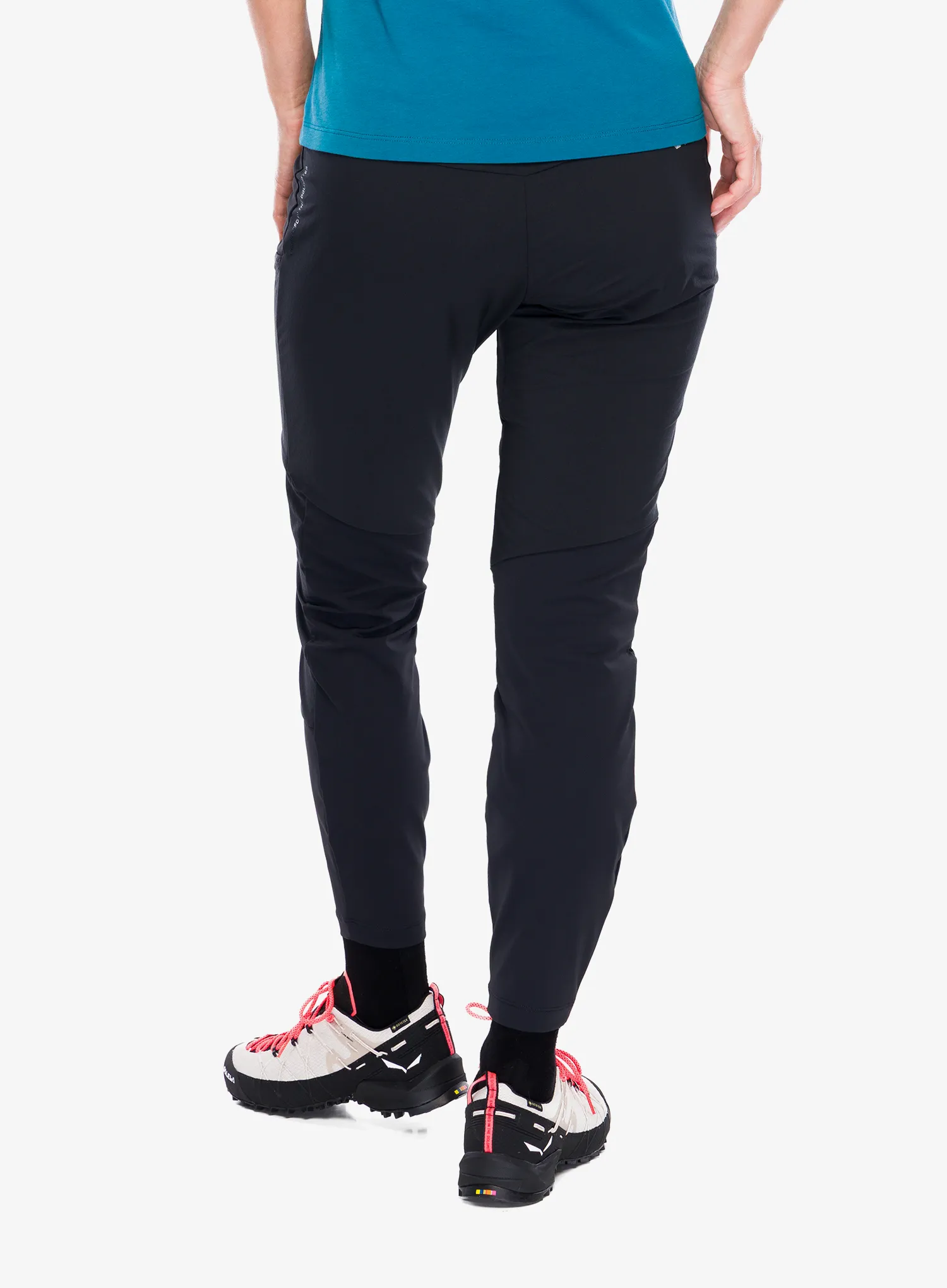 Boulderhose damen Salewa Puez Dry Responsive Cargo Tights - black out